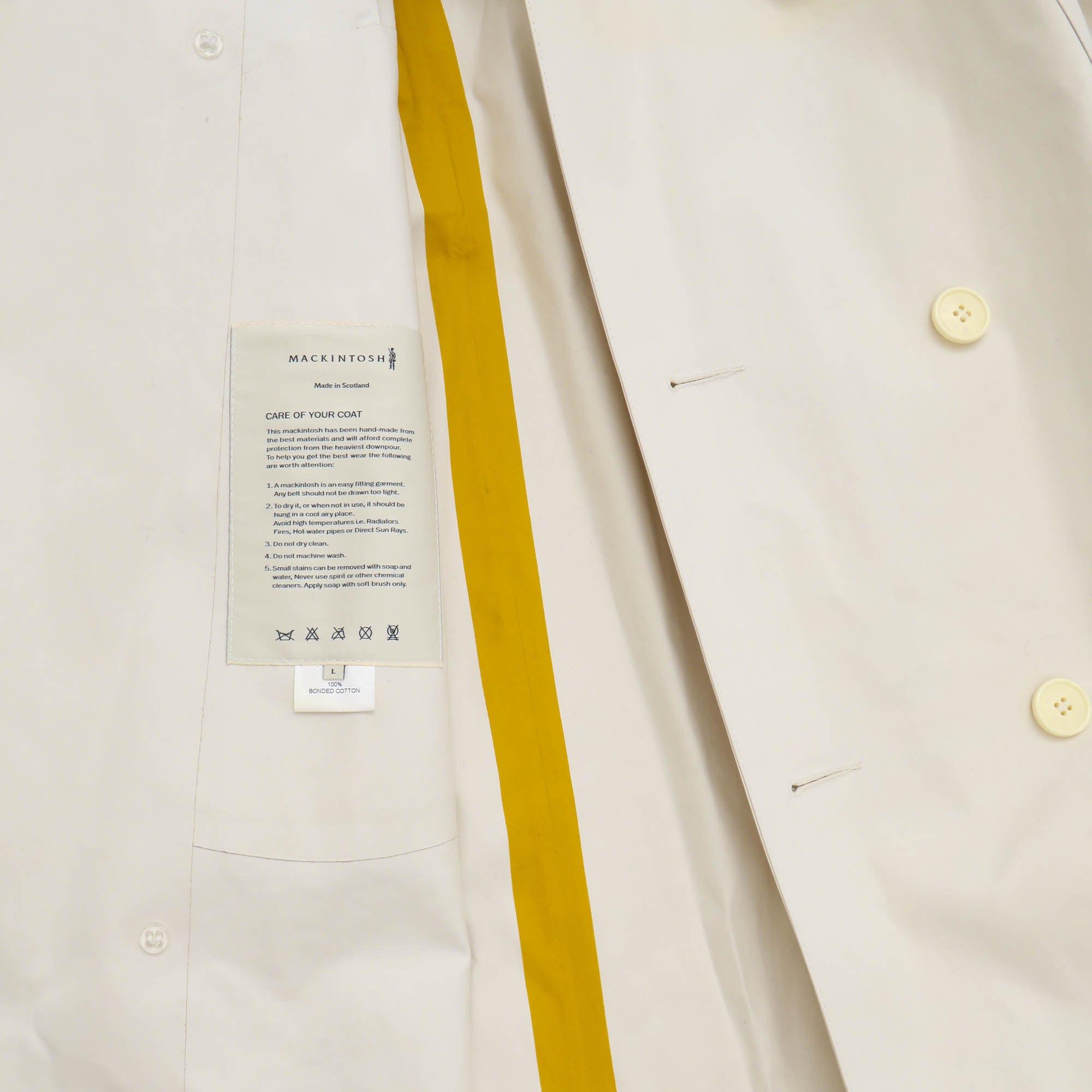 Vienna Bonded Cotton Trench Coat