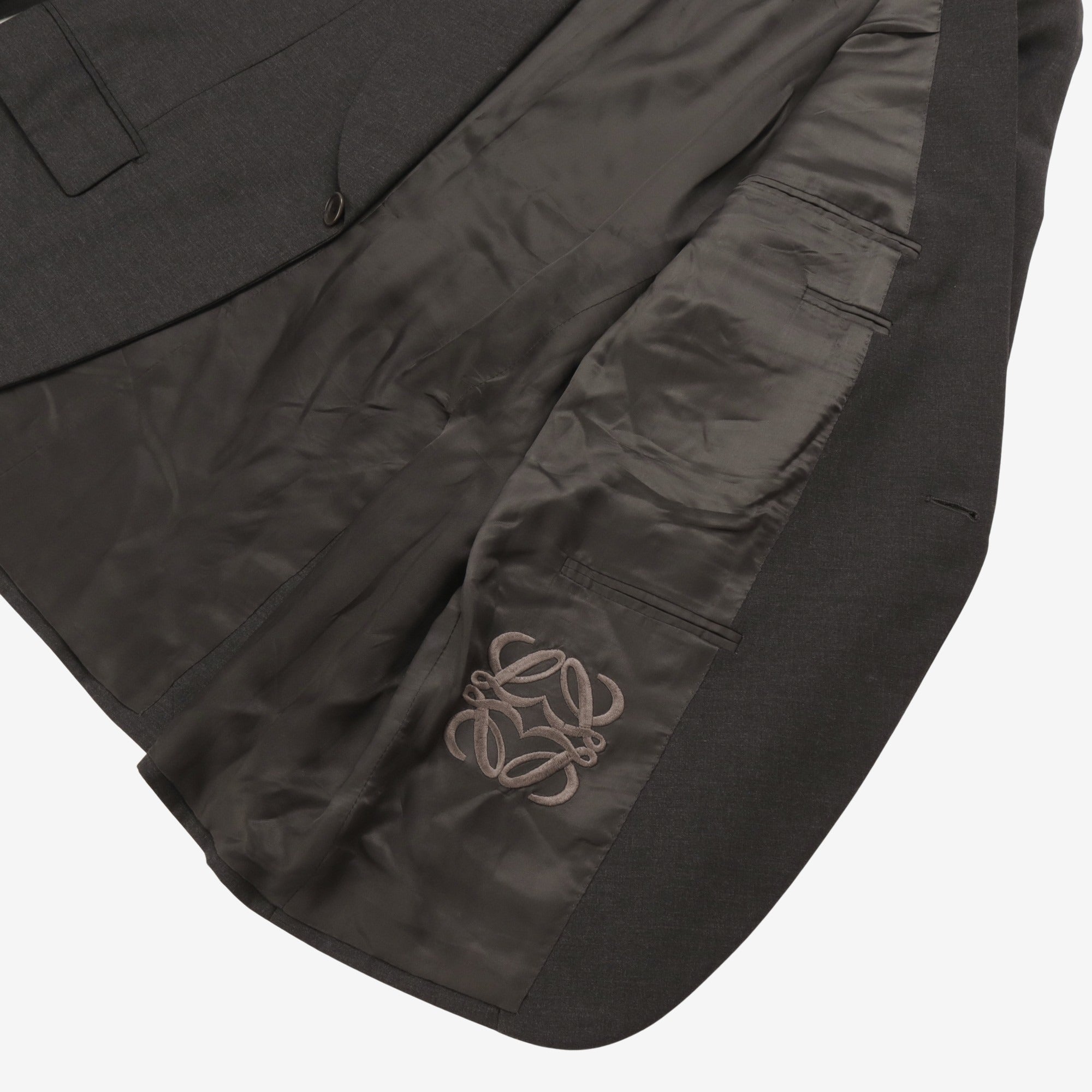 Wool Shawl Lapel Blazer