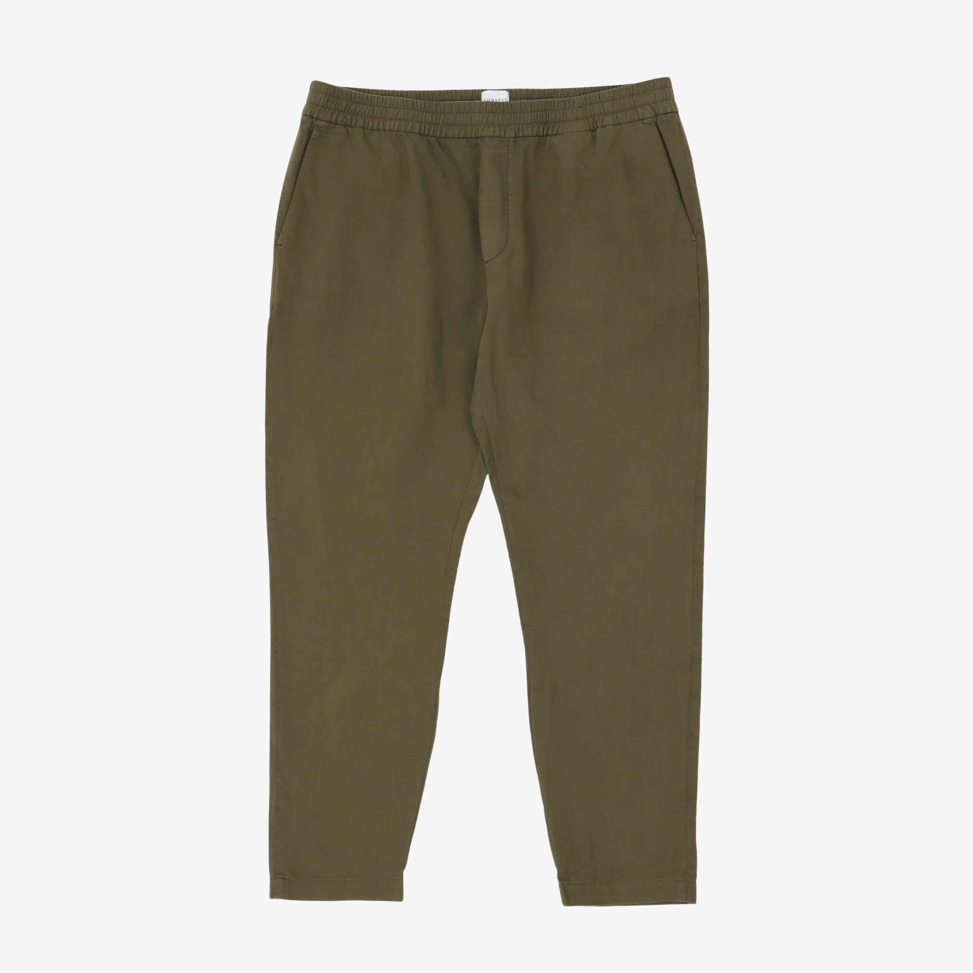 Cotton Linen Drawstring Trousers
