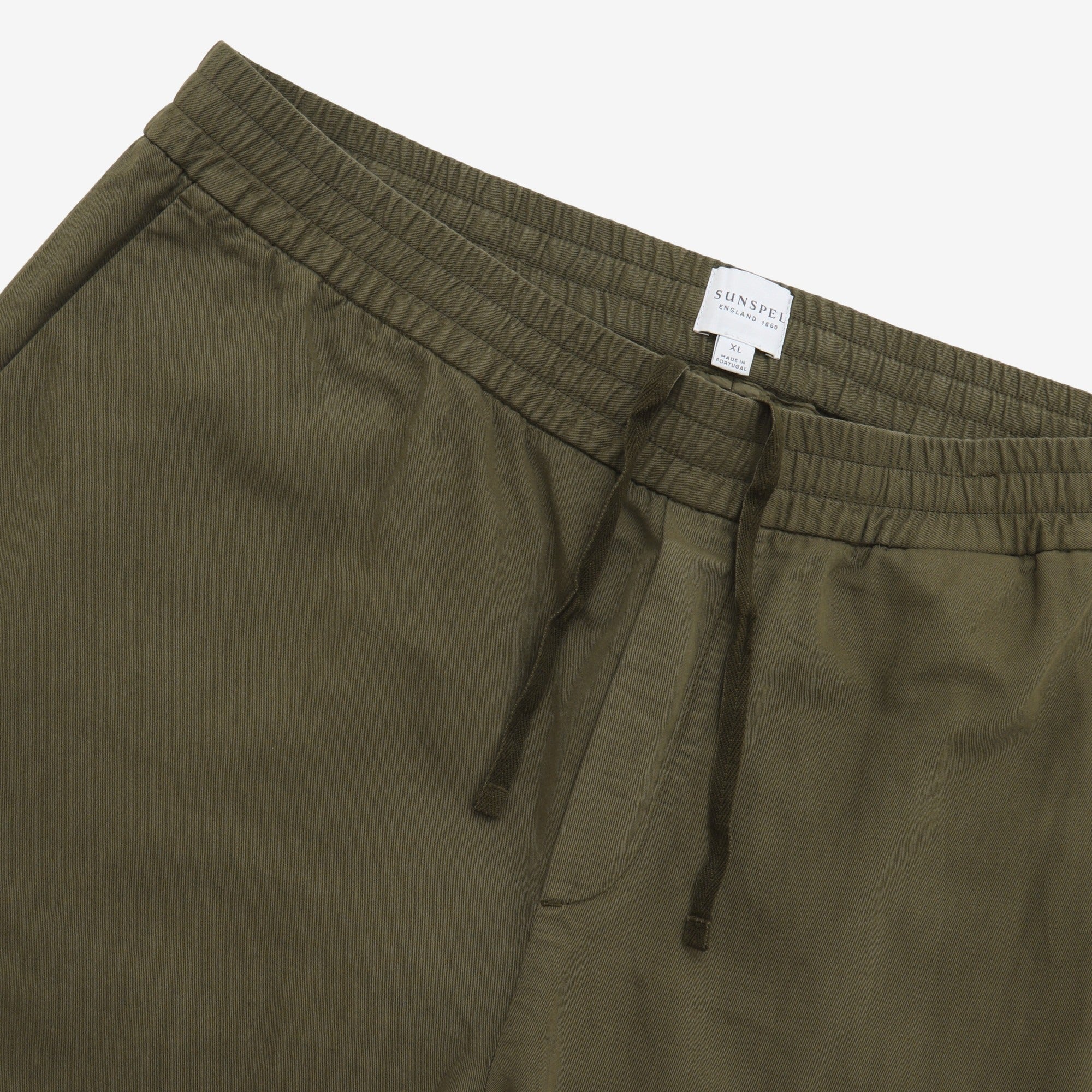 Cotton Linen Drawstring Trousers