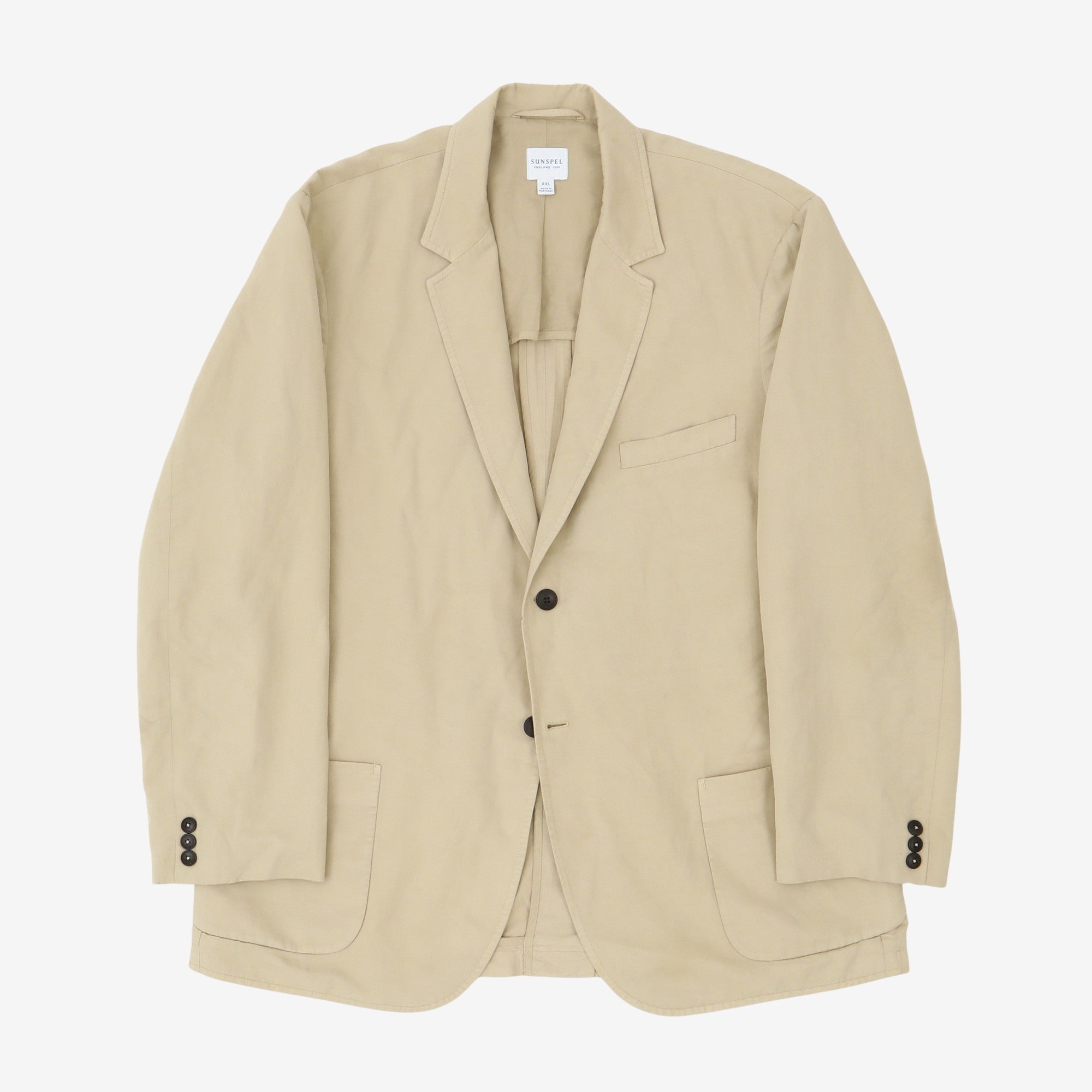 Cotton Linen Unconstructed Blazer