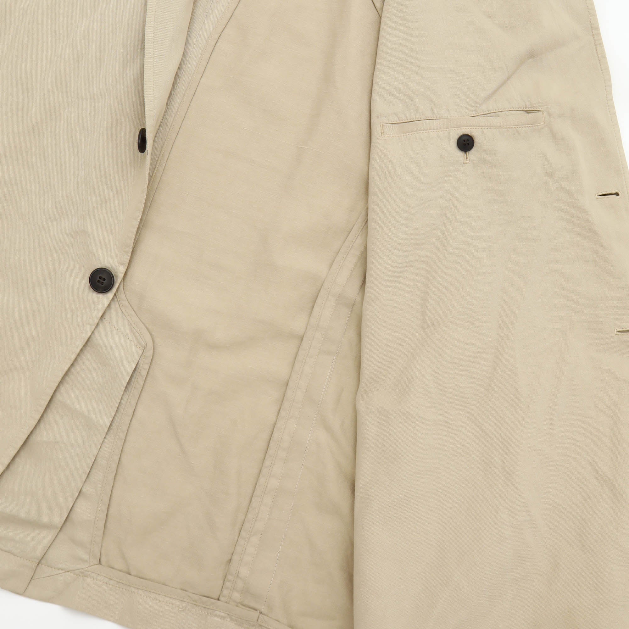 Cotton Linen Unconstructed Blazer