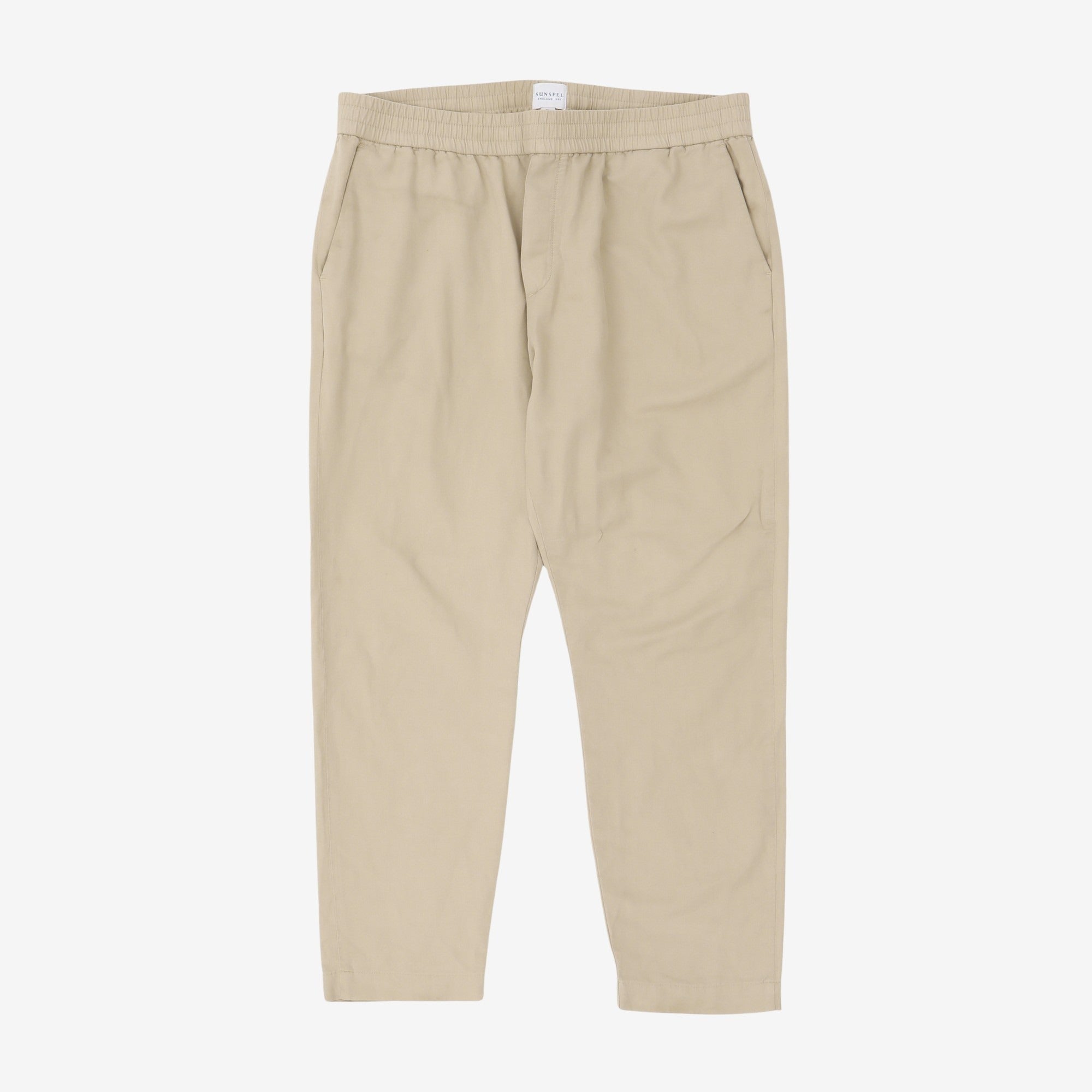Cotton Linen Drawstring Trousers