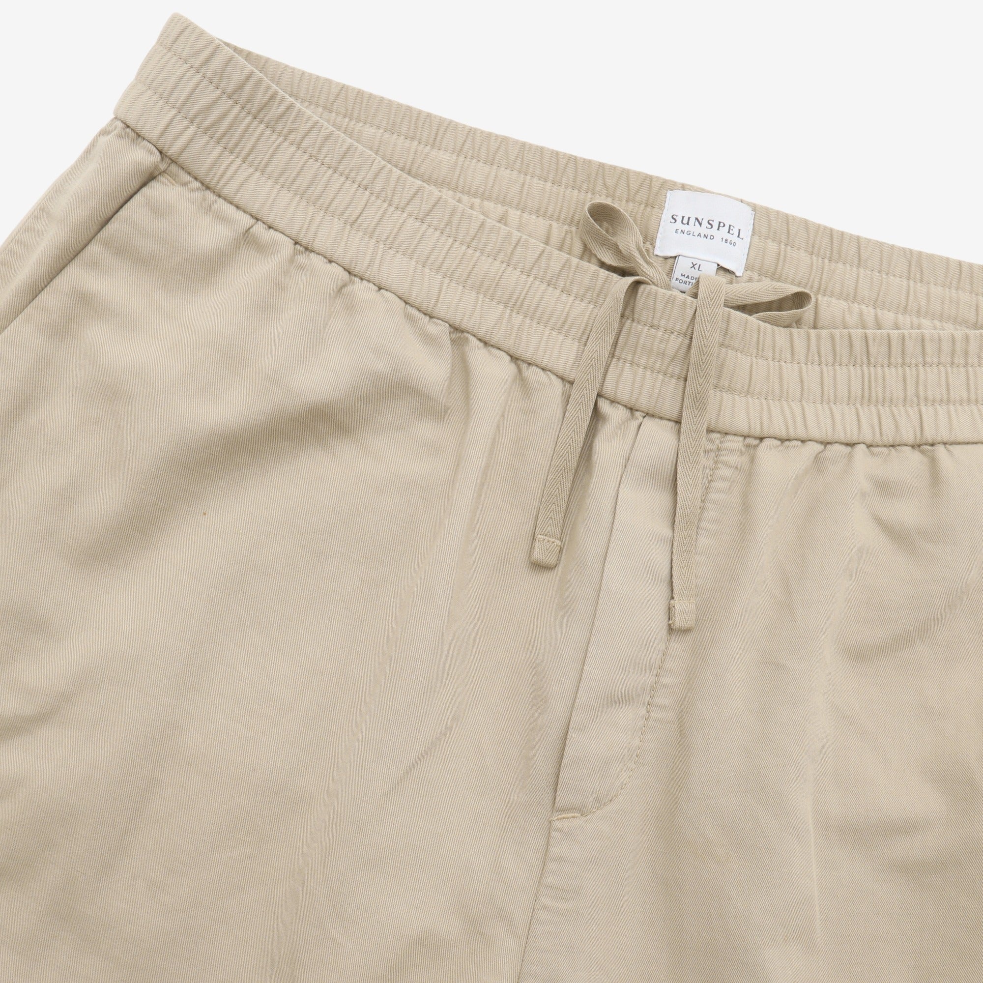 Cotton Linen Drawstring Trousers