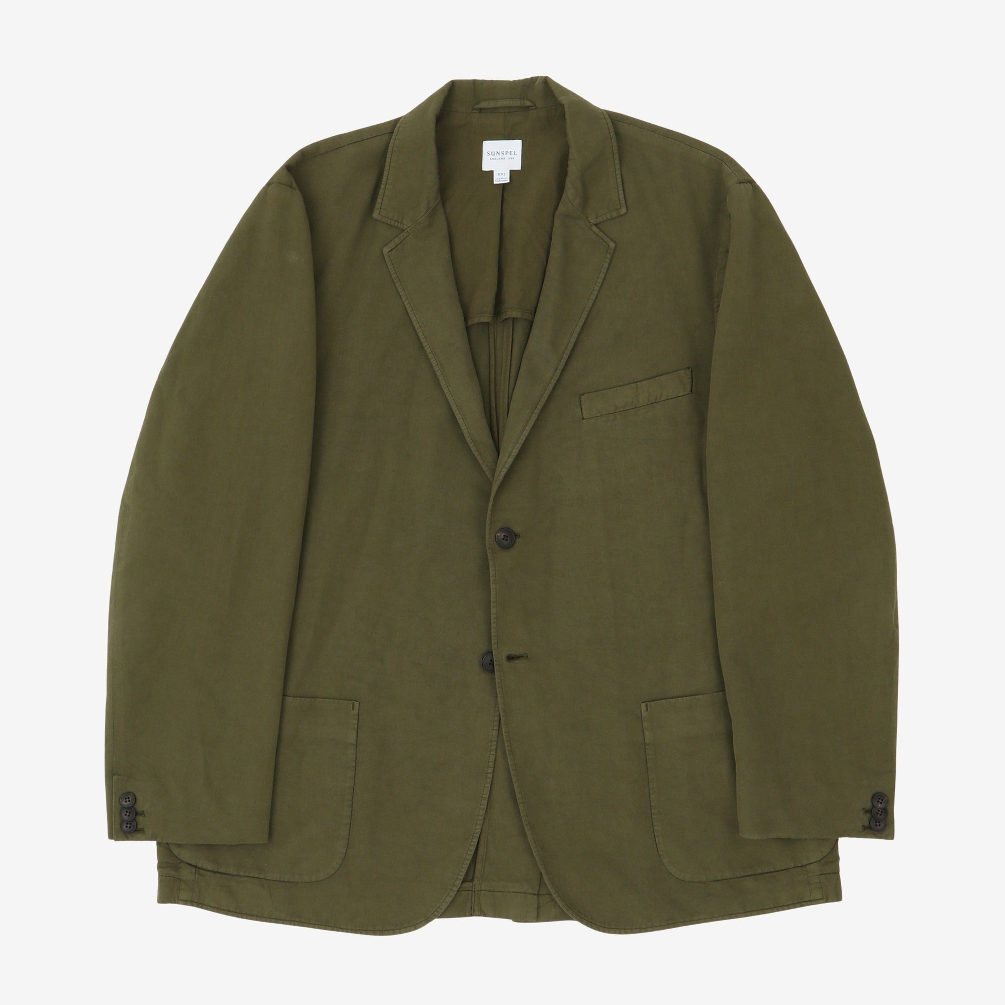 Cotton Linen Unconstructed Blazer