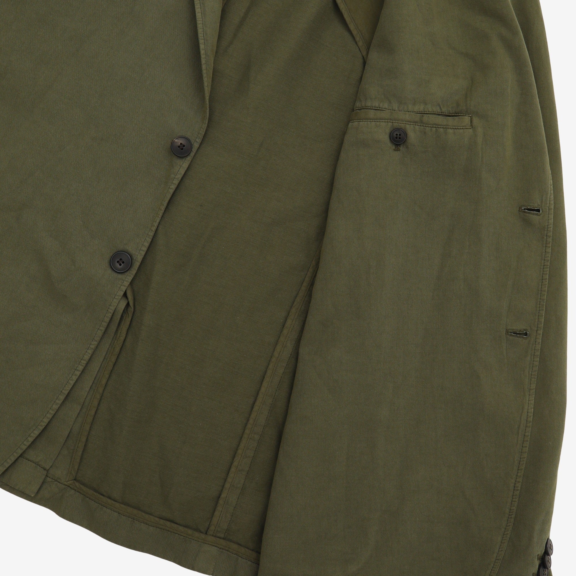 Cotton Linen Unconstructed Blazer