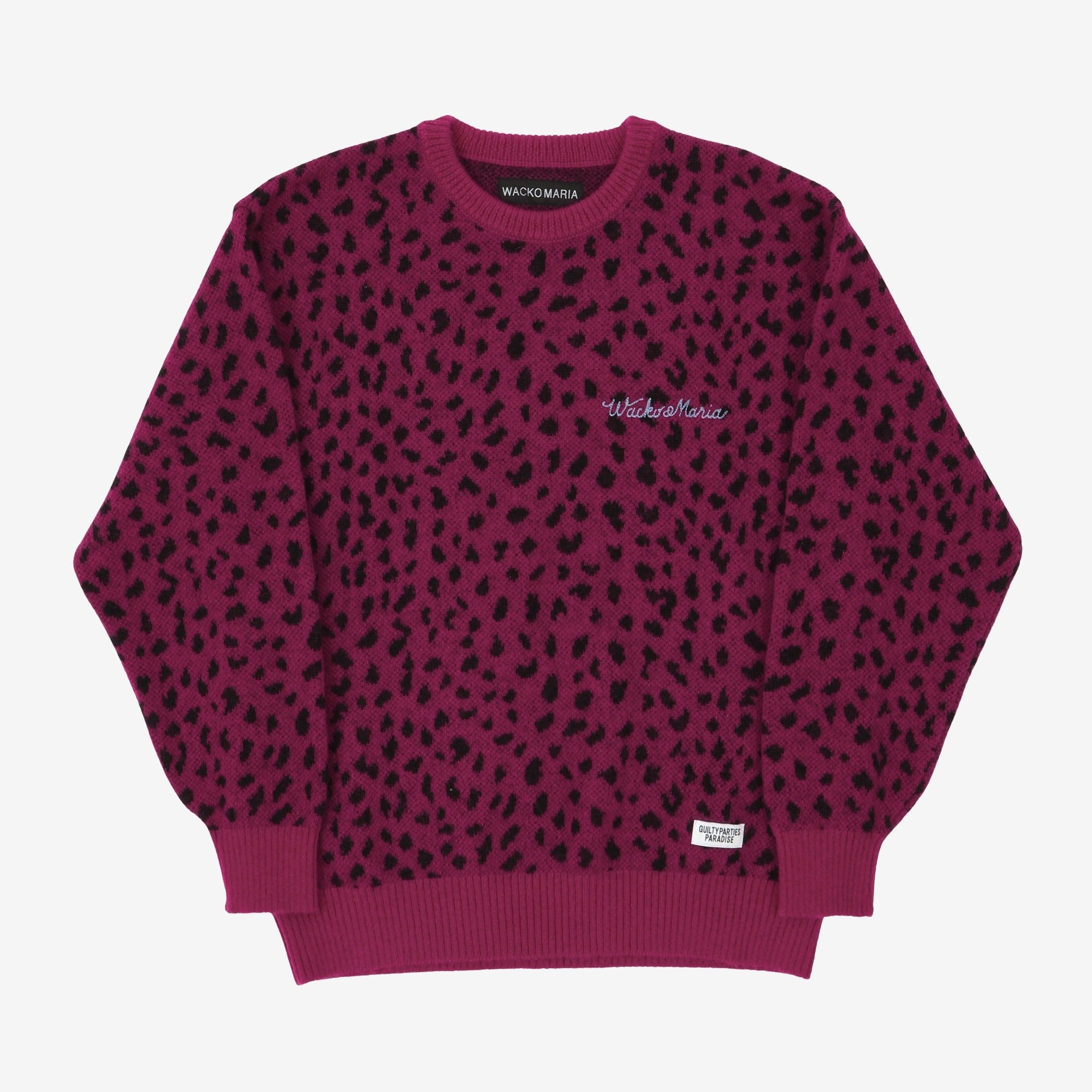 Leopard Mohair Sweater
