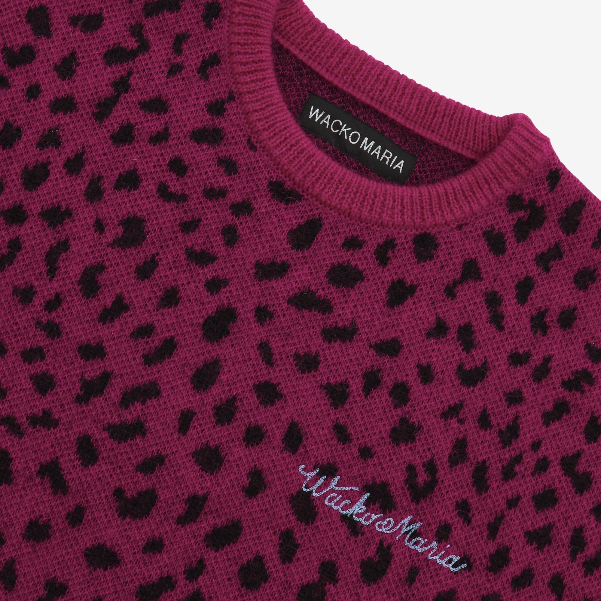 Leopard Mohair Sweater