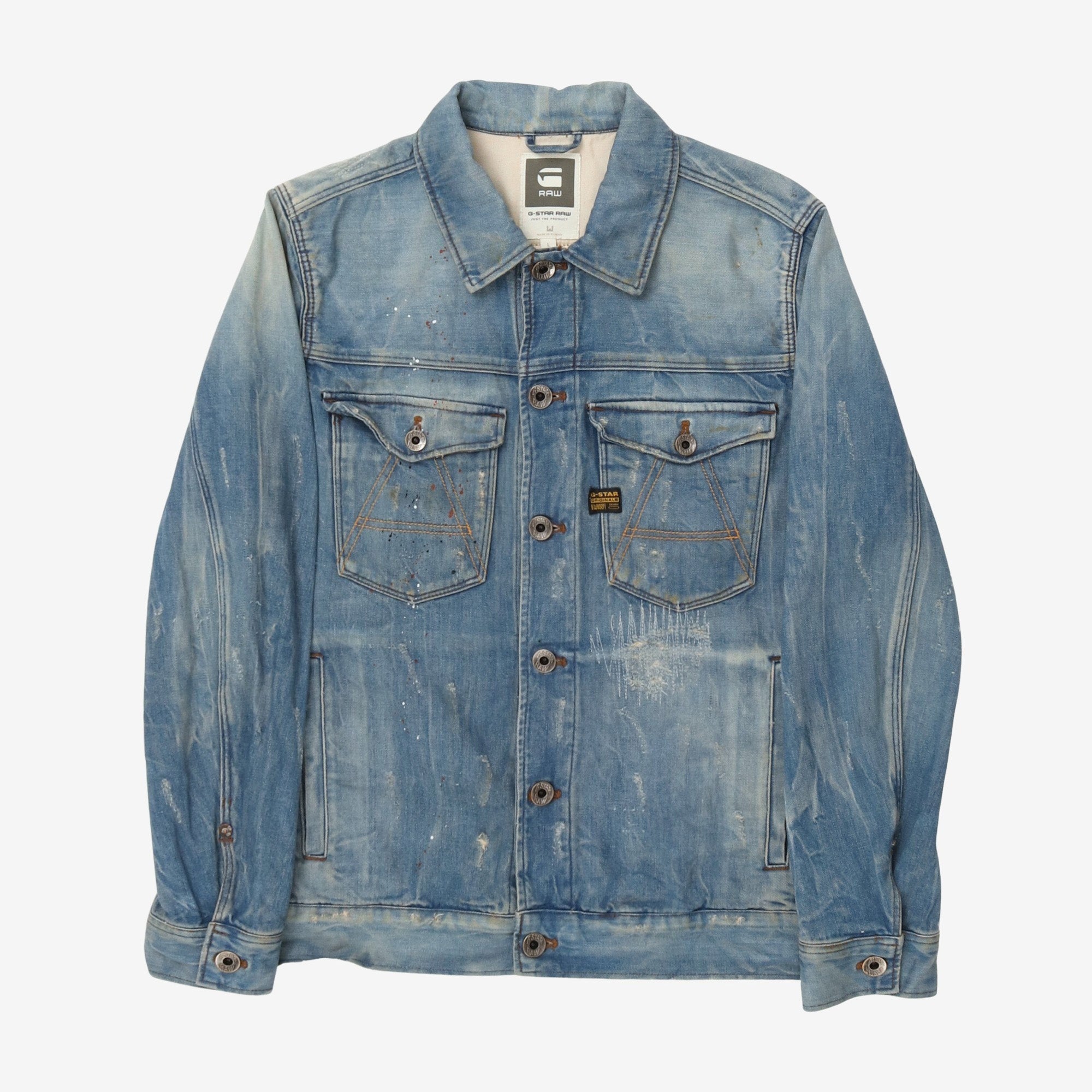 Crotch Slim Denim Jacket