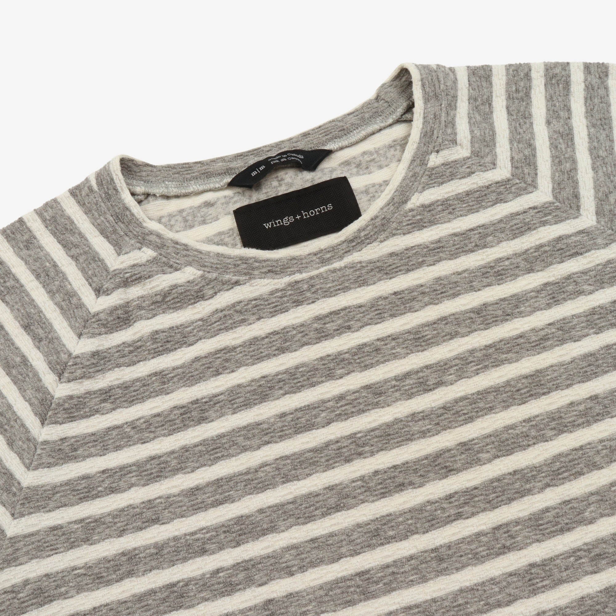 Striped Terry T-Shirt