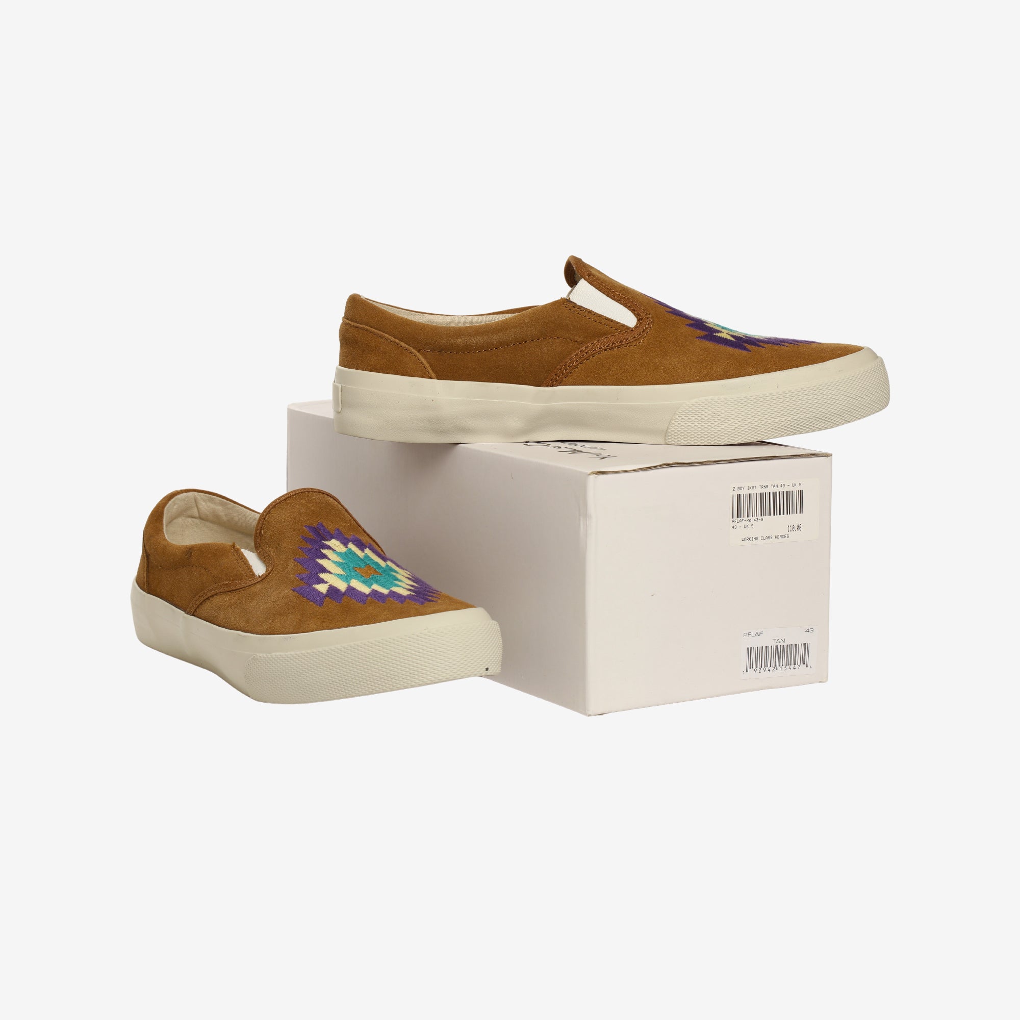 Z Boy Ikat Slip-On Sneakers