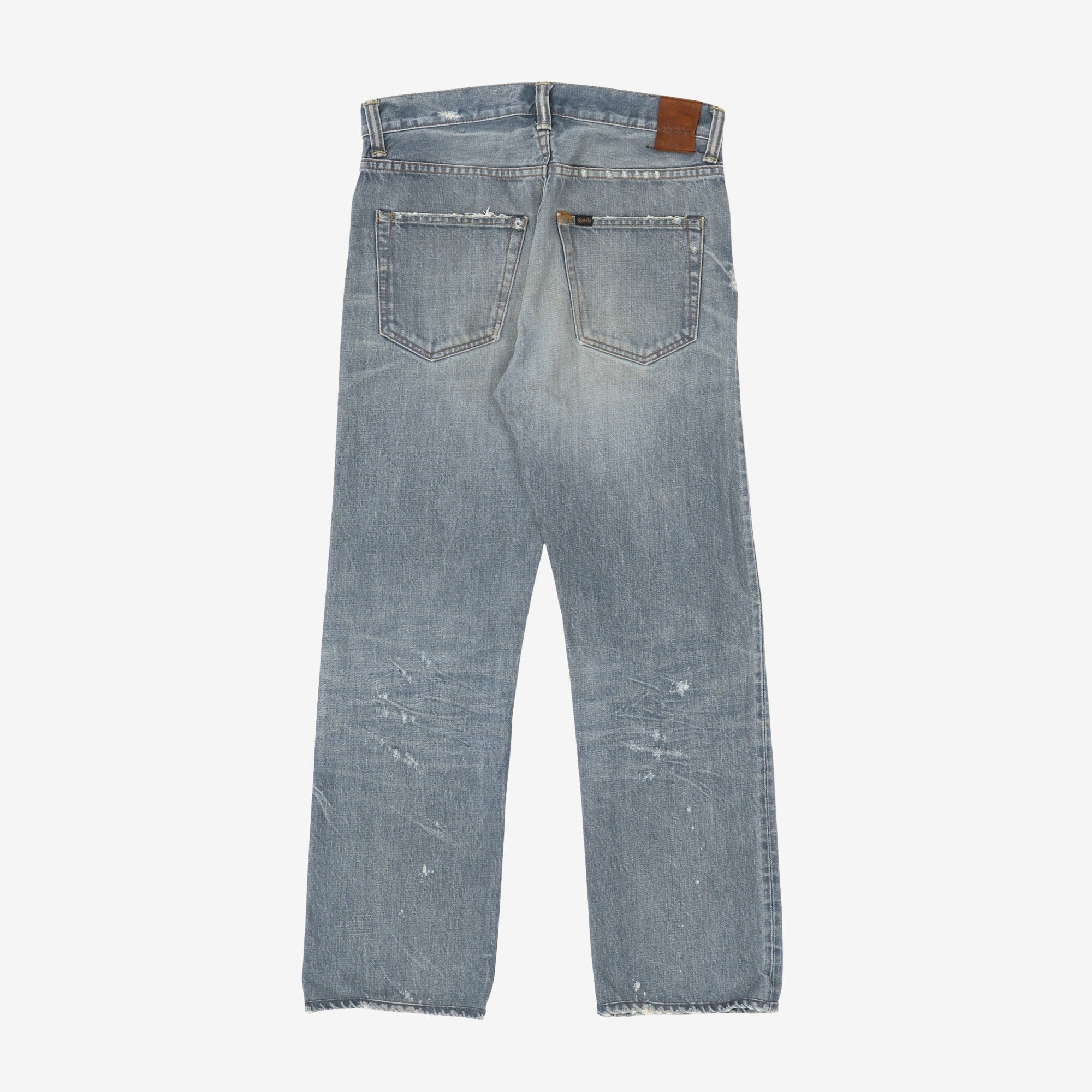 Distressed Denim (31W x 27.5L)