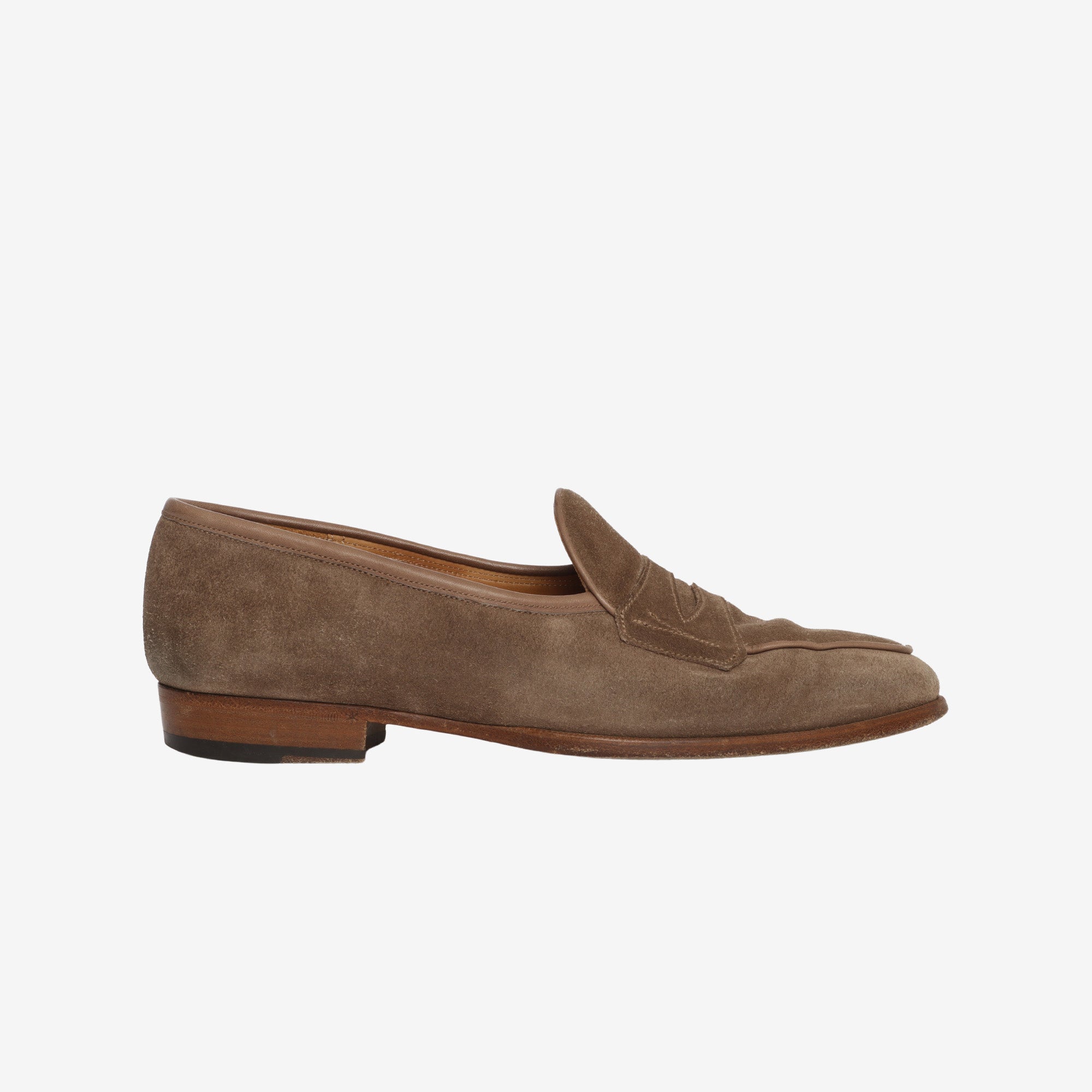 Suede Penny Loafers