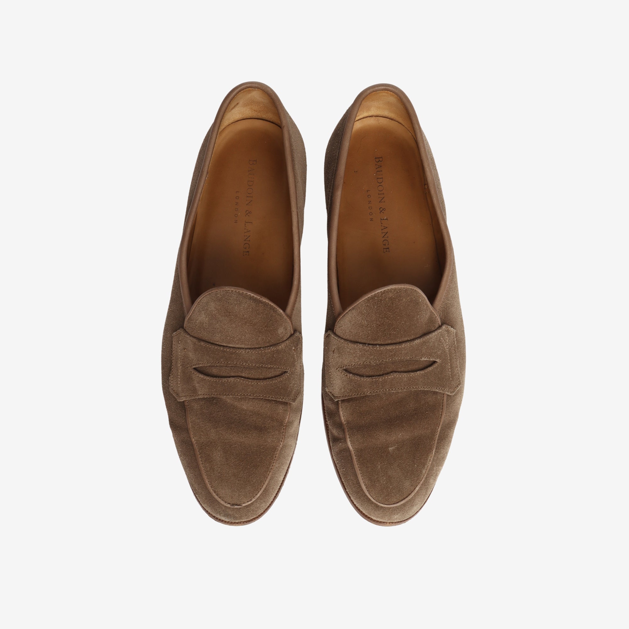Suede Penny Loafers