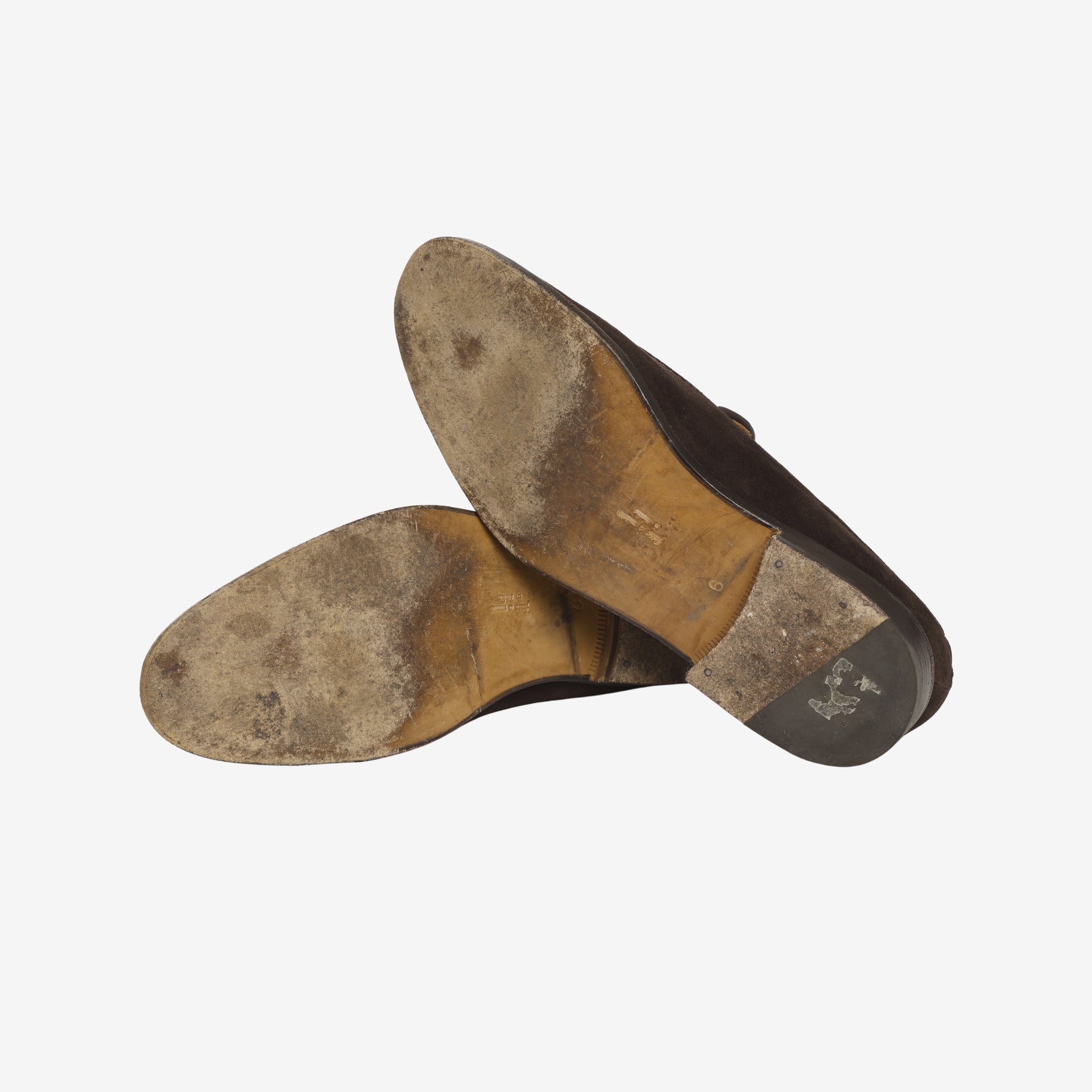 Suede Tasseled Loafers