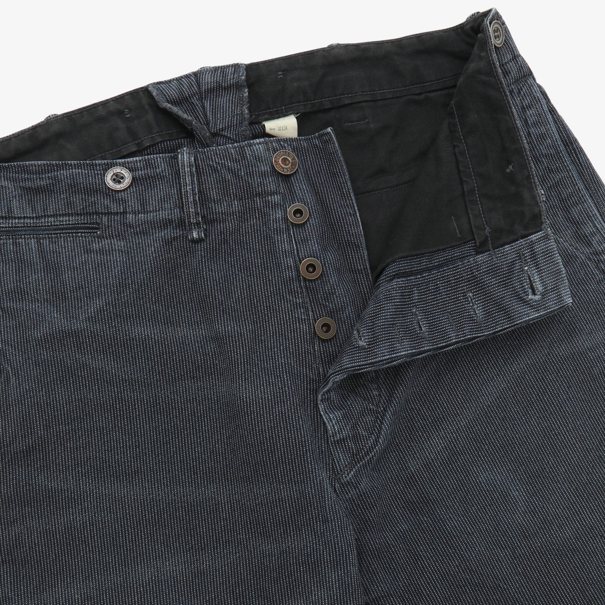 Hickory Stripe Officer Trouser