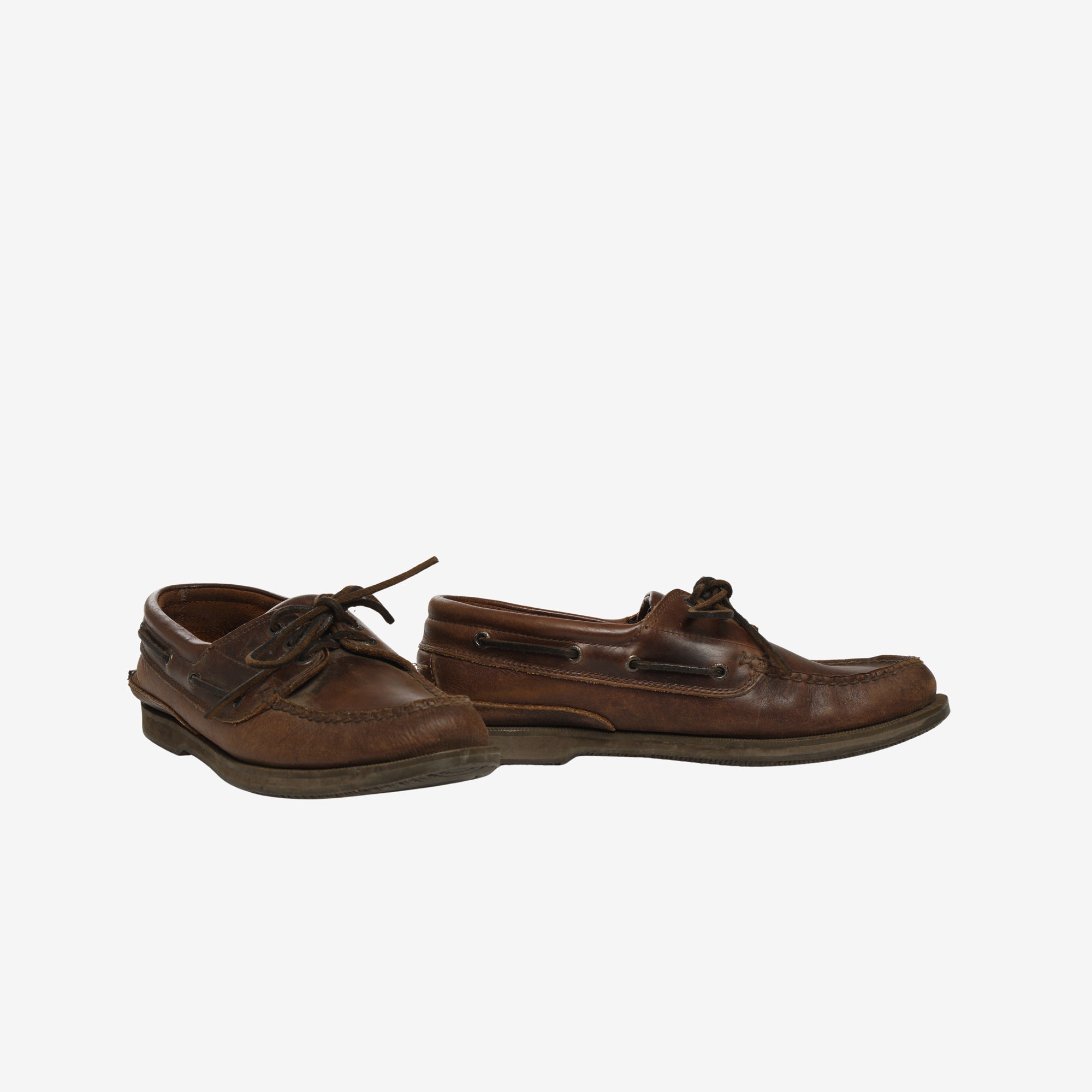 Vintage Leather Boat Shoes