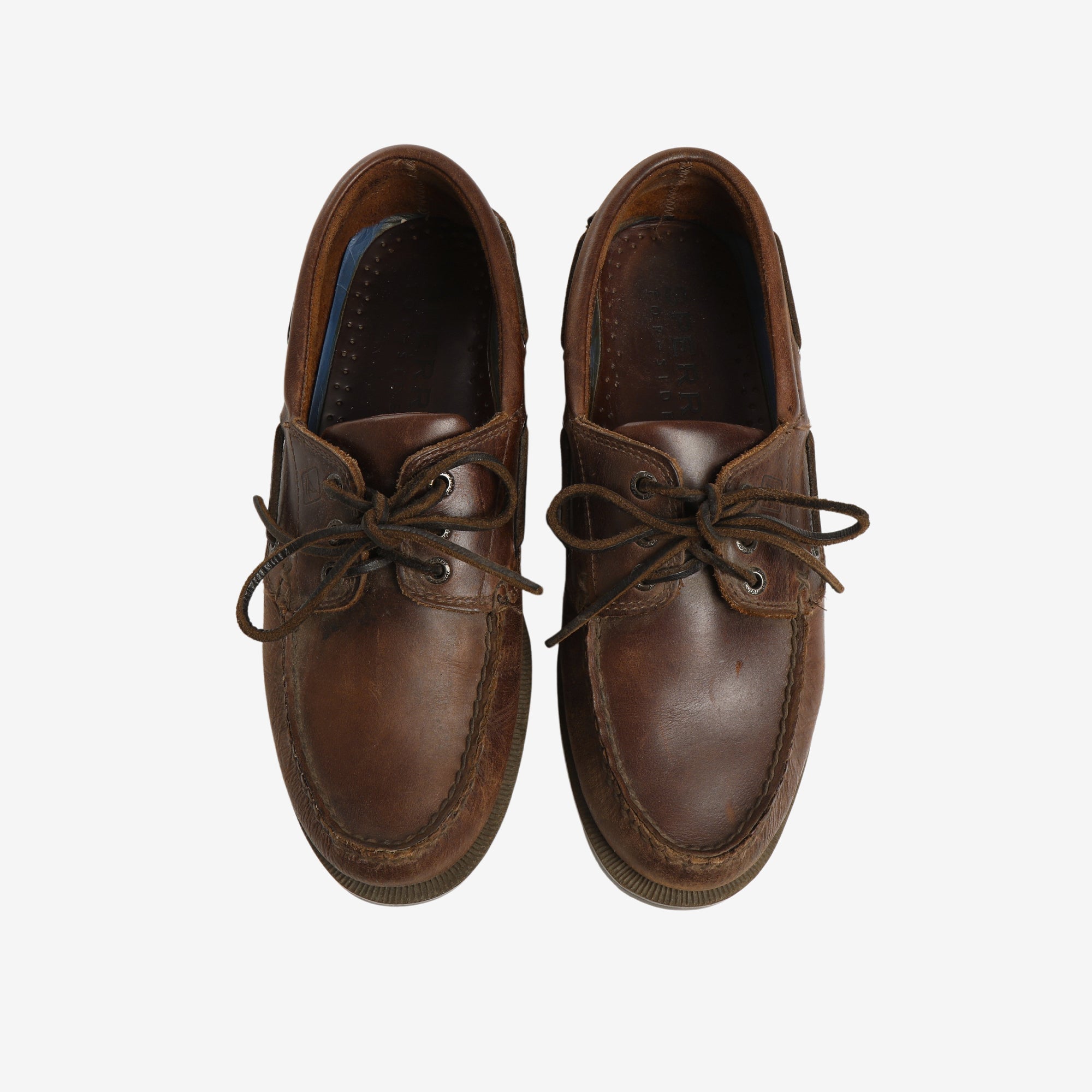 Vintage Leather Boat Shoes