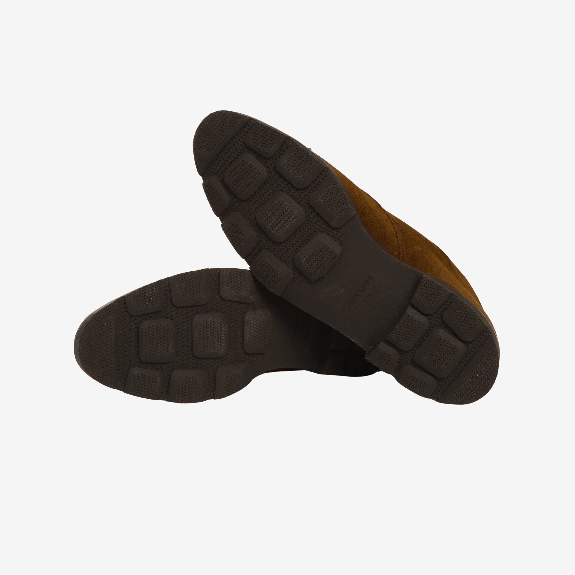 Suede William Monk Strap Boots + Trees