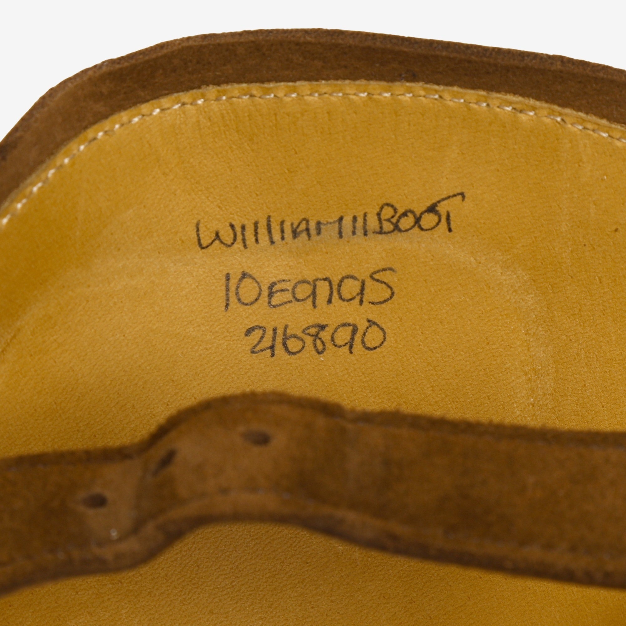 Suede William Monk Strap Boots + Trees