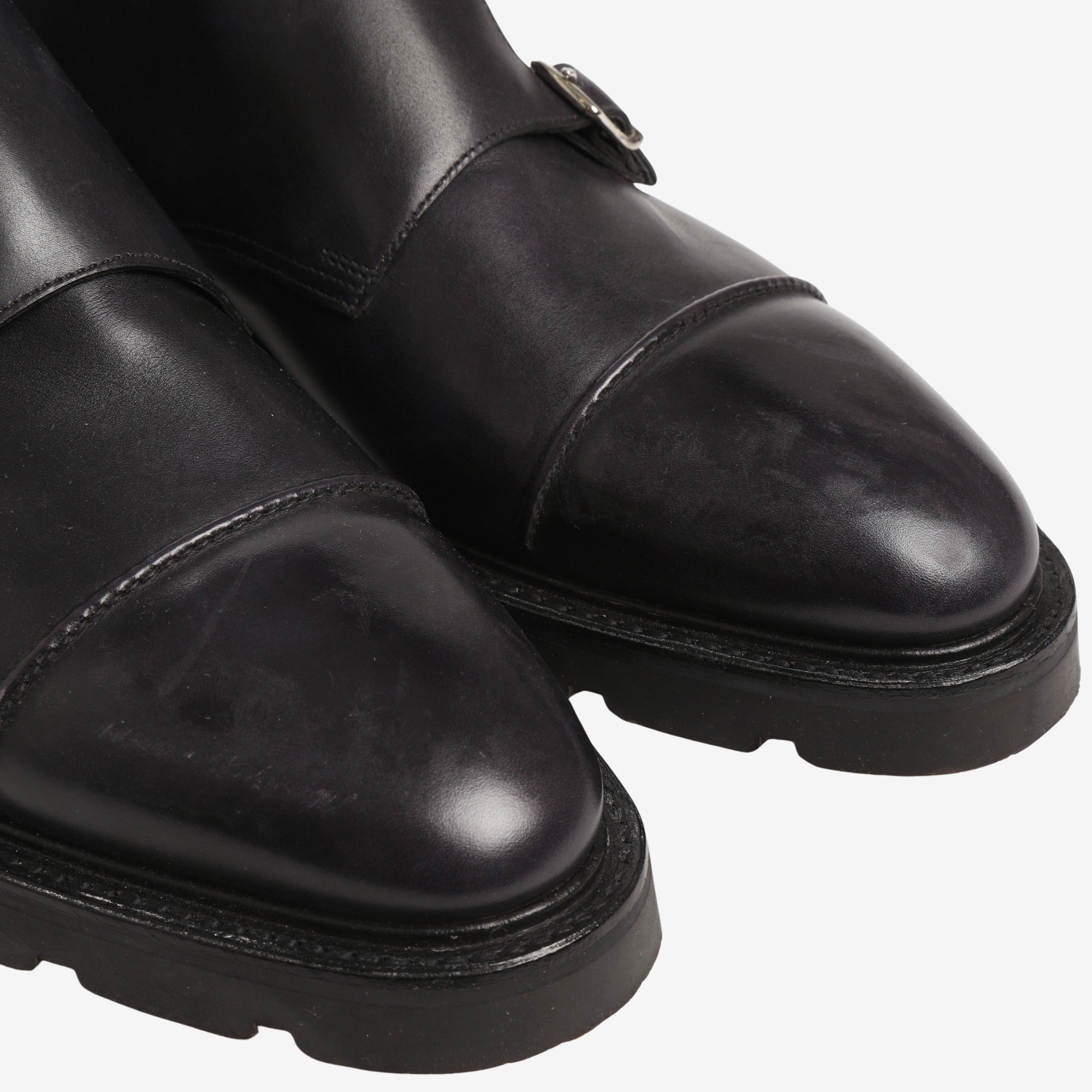 William II Monk Strap Boots + Trees