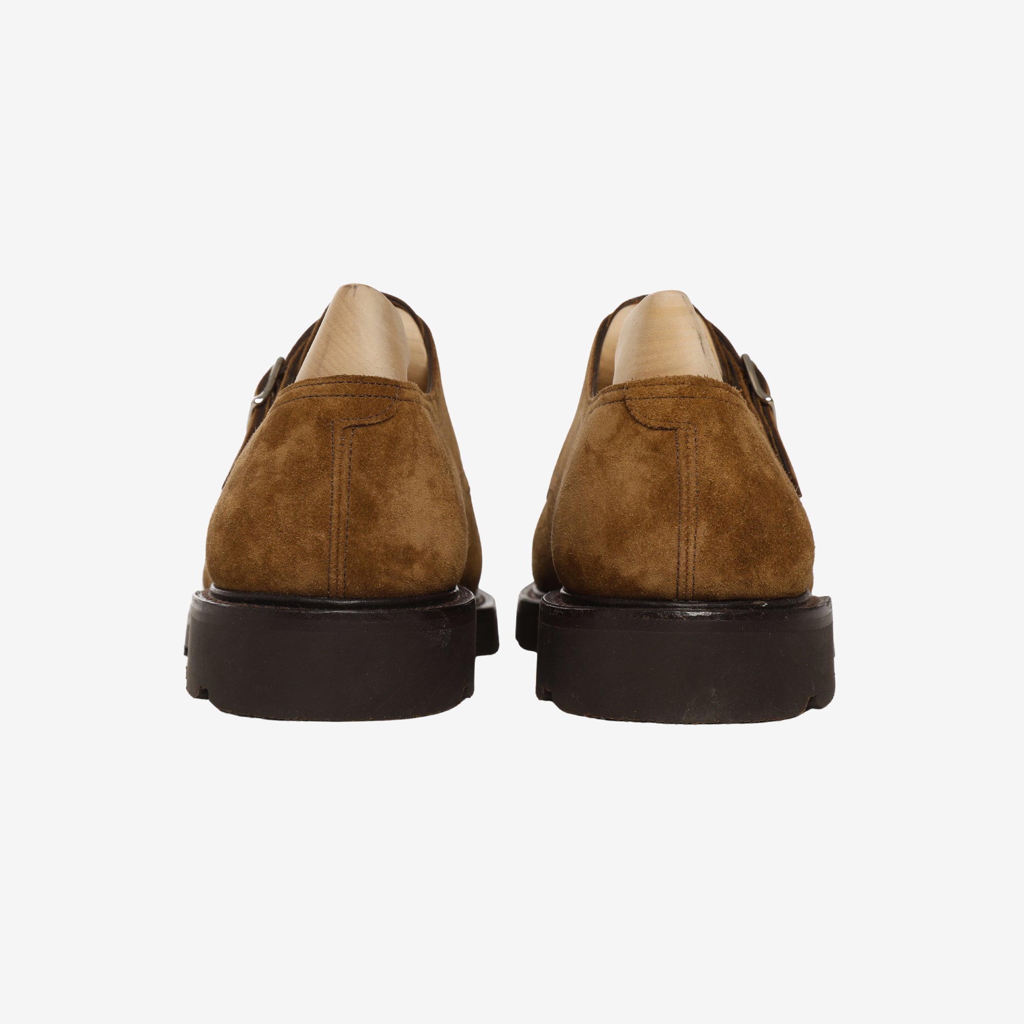 Suede William II Monk Strap + Trees