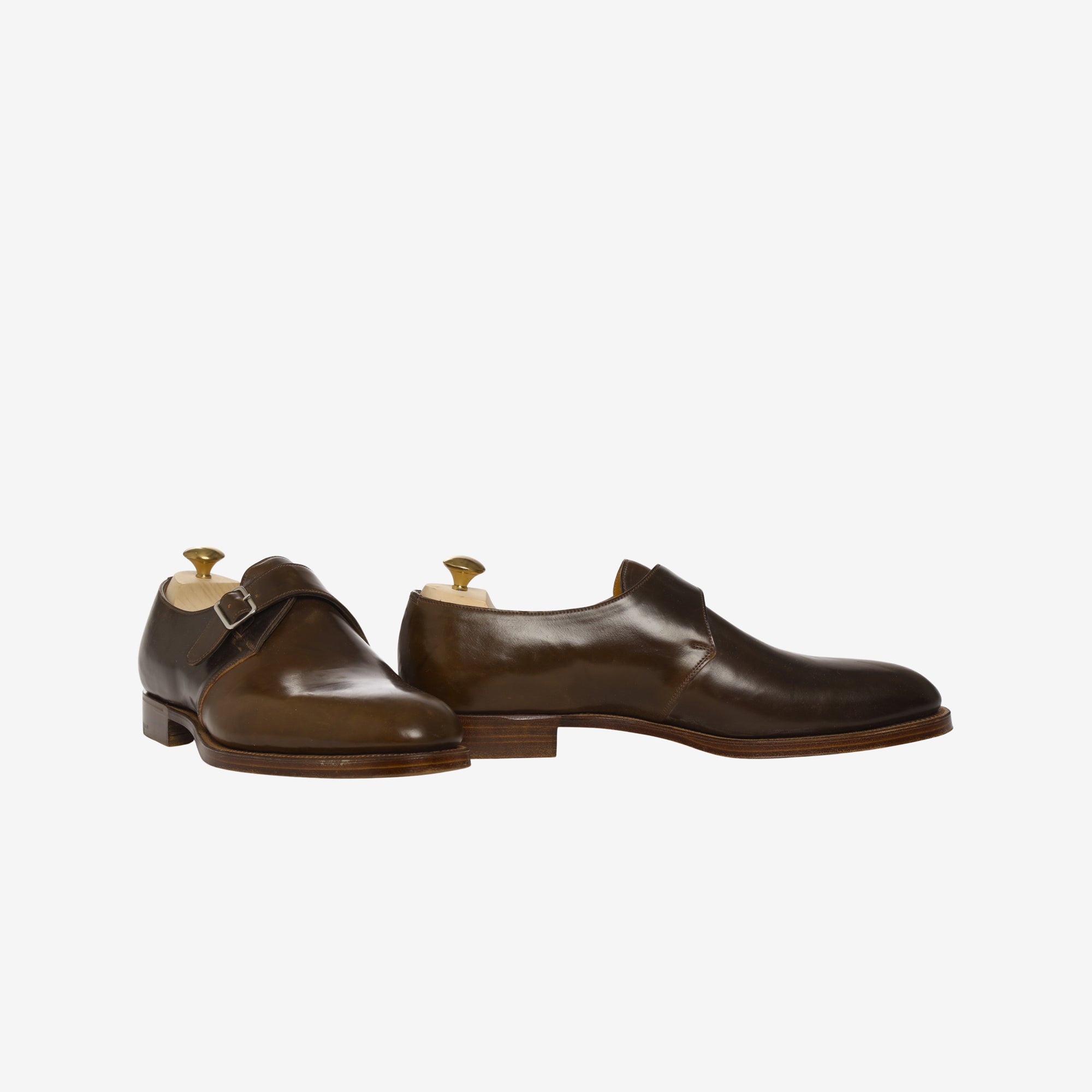 Shelley Monk Strap + Trees (Shell)