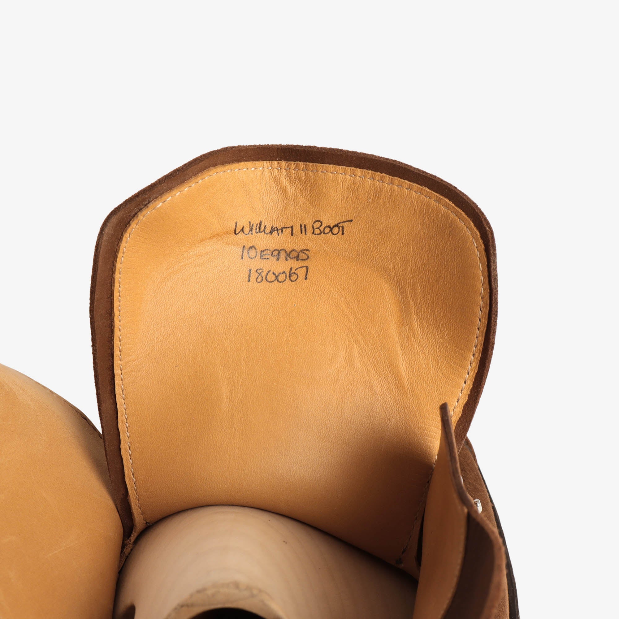 Suede William II Monk Strap Boots + Trees