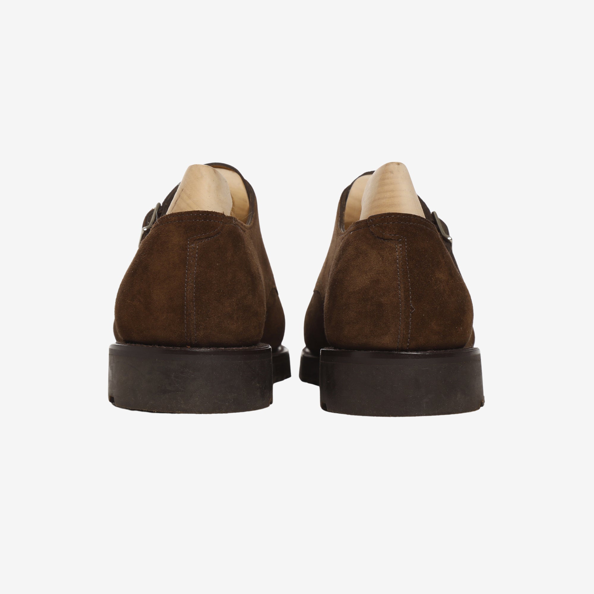 Suede William Monk Strap + Trees