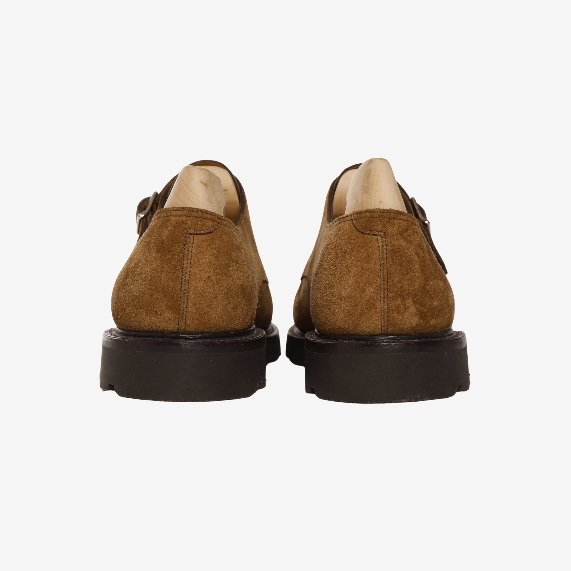Suede William Monk Strap + Trees