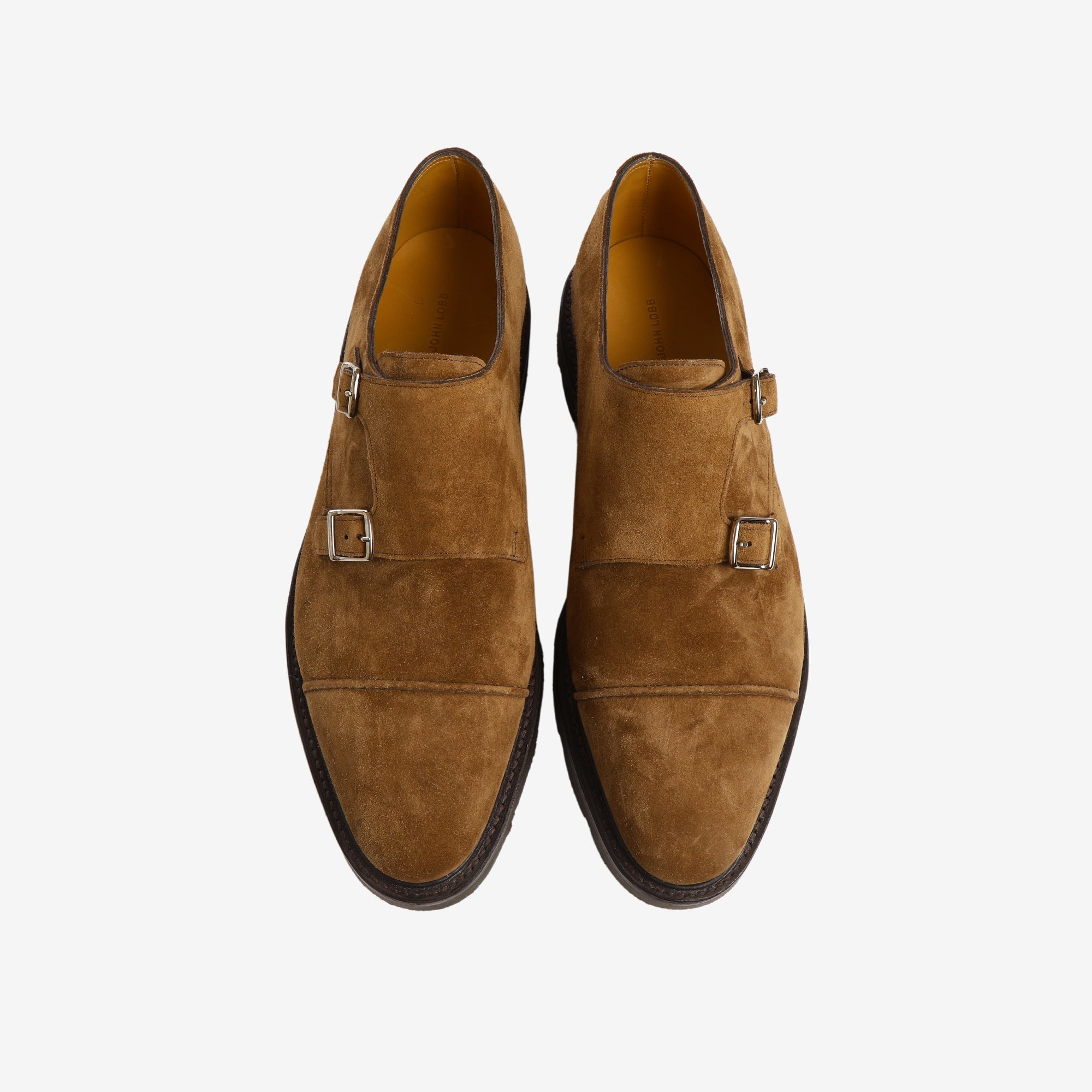 Suede William Monk Strap + Trees