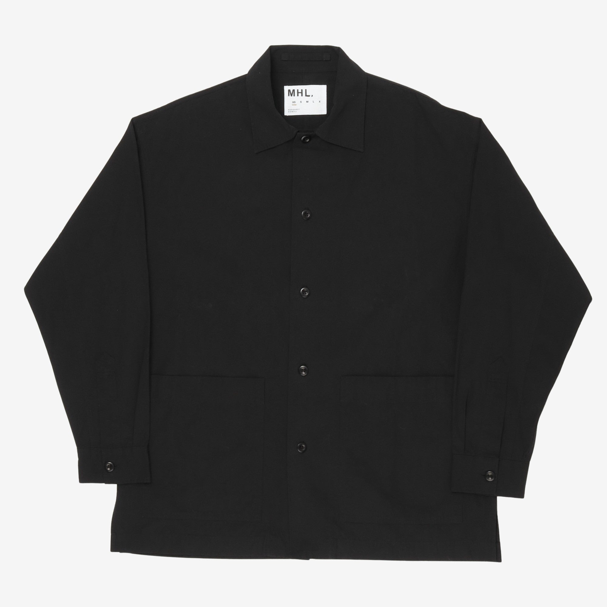 MHL Oversized Cotton Shirt Jacket