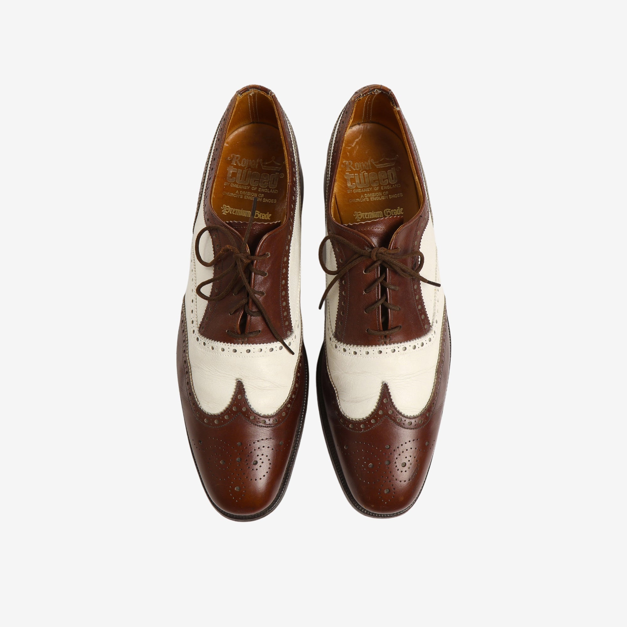 Vintage Spectator Shoes (Made by Church's)