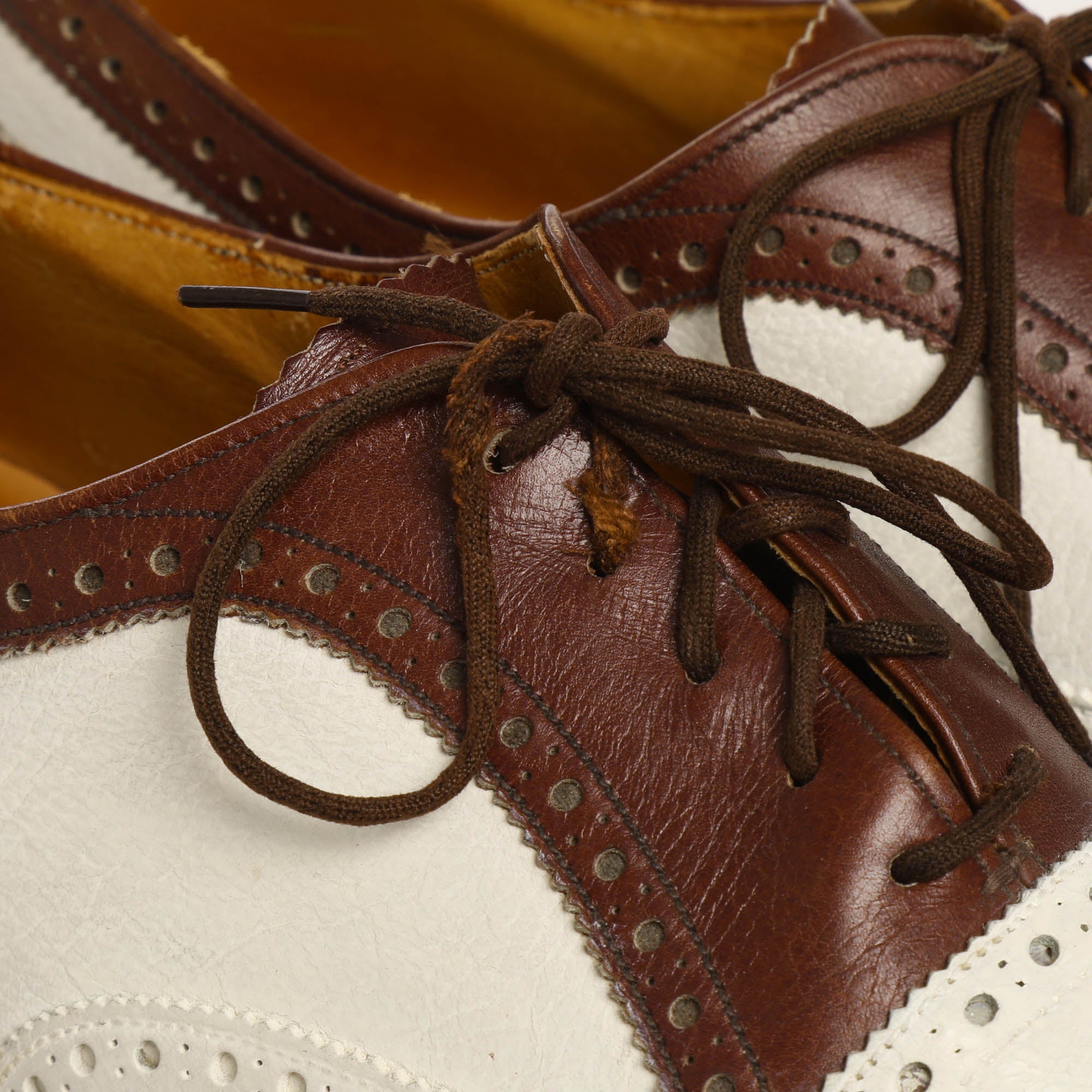 Vintage Spectator Shoes (Made by Church's)