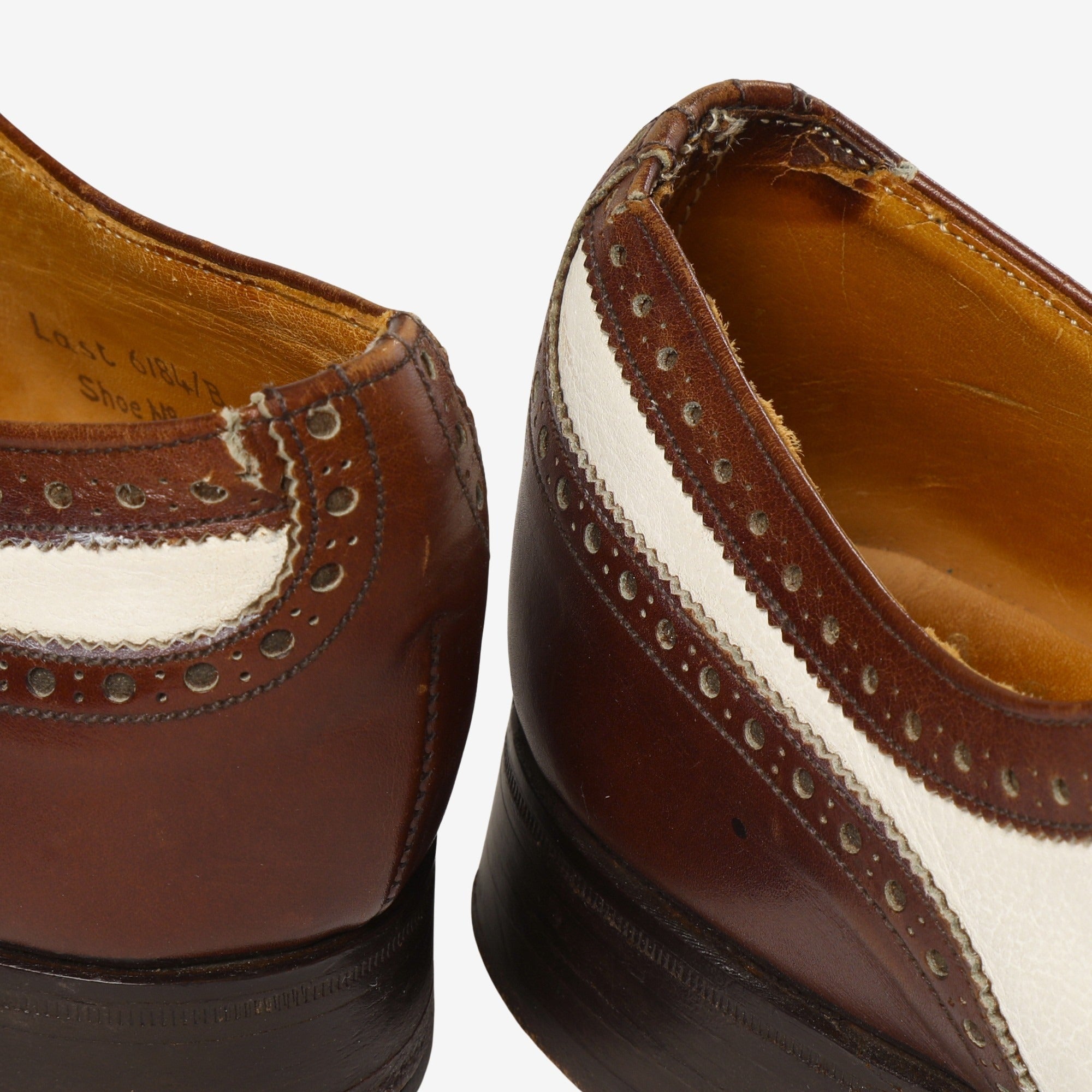 Vintage Spectator Shoes (Made by Church's)