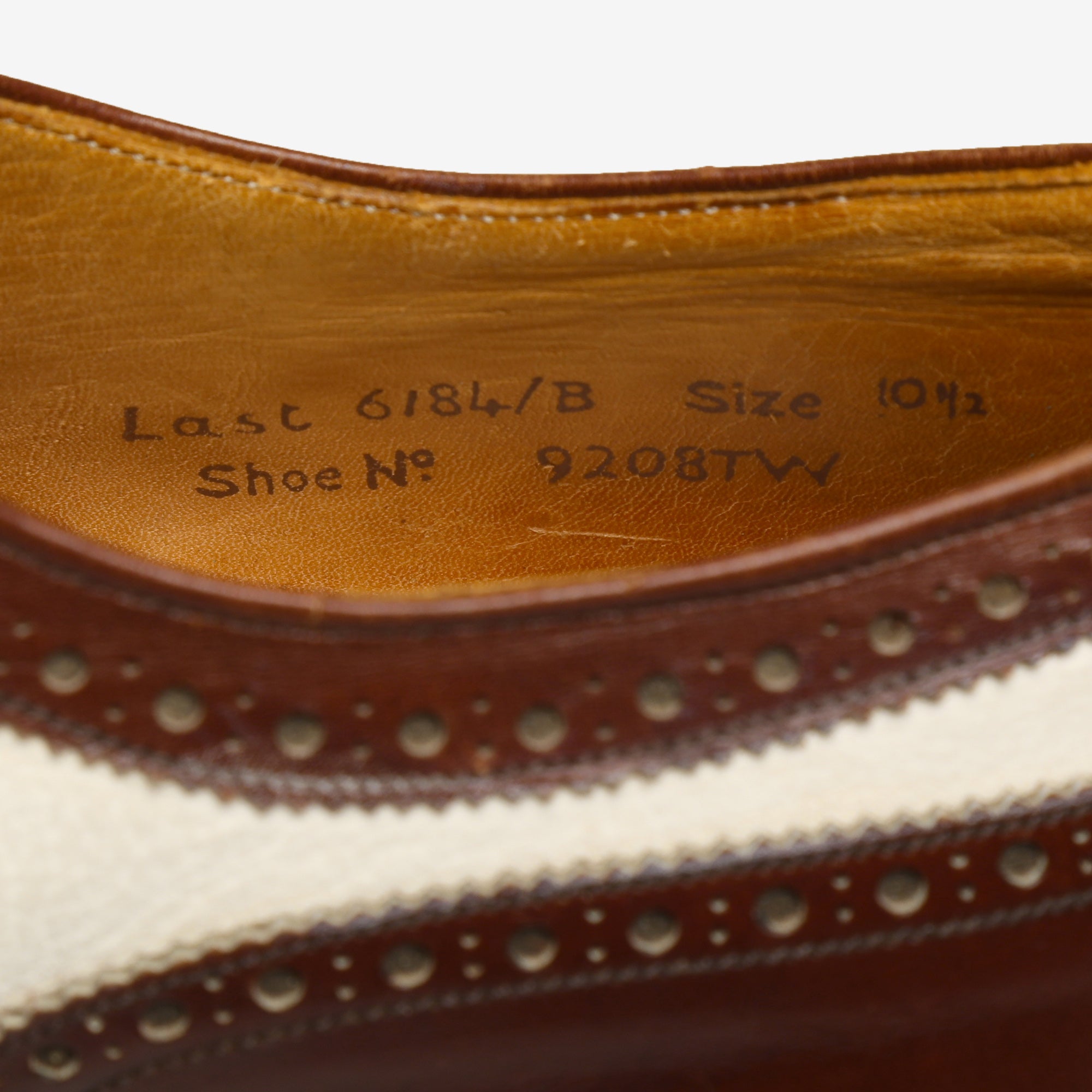 Vintage Spectator Shoes (Made by Church's)