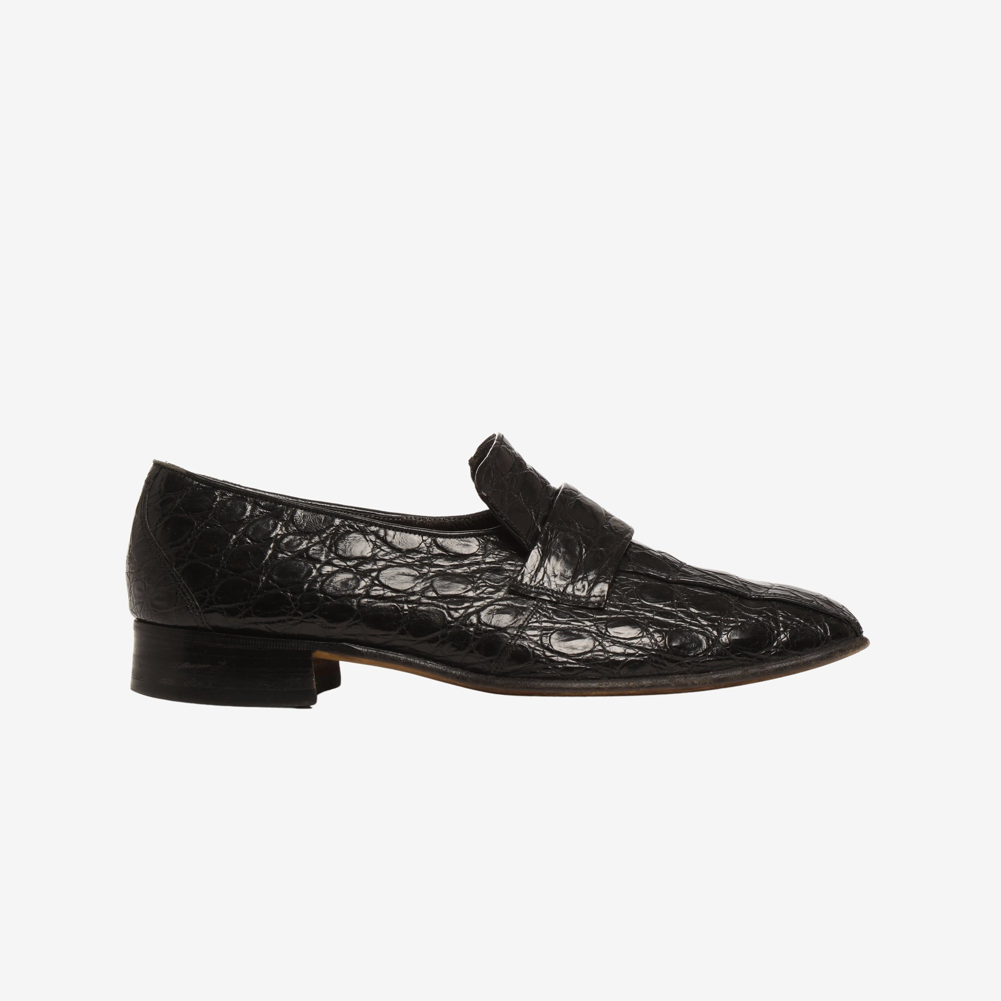Vintage Crocodile Loafer