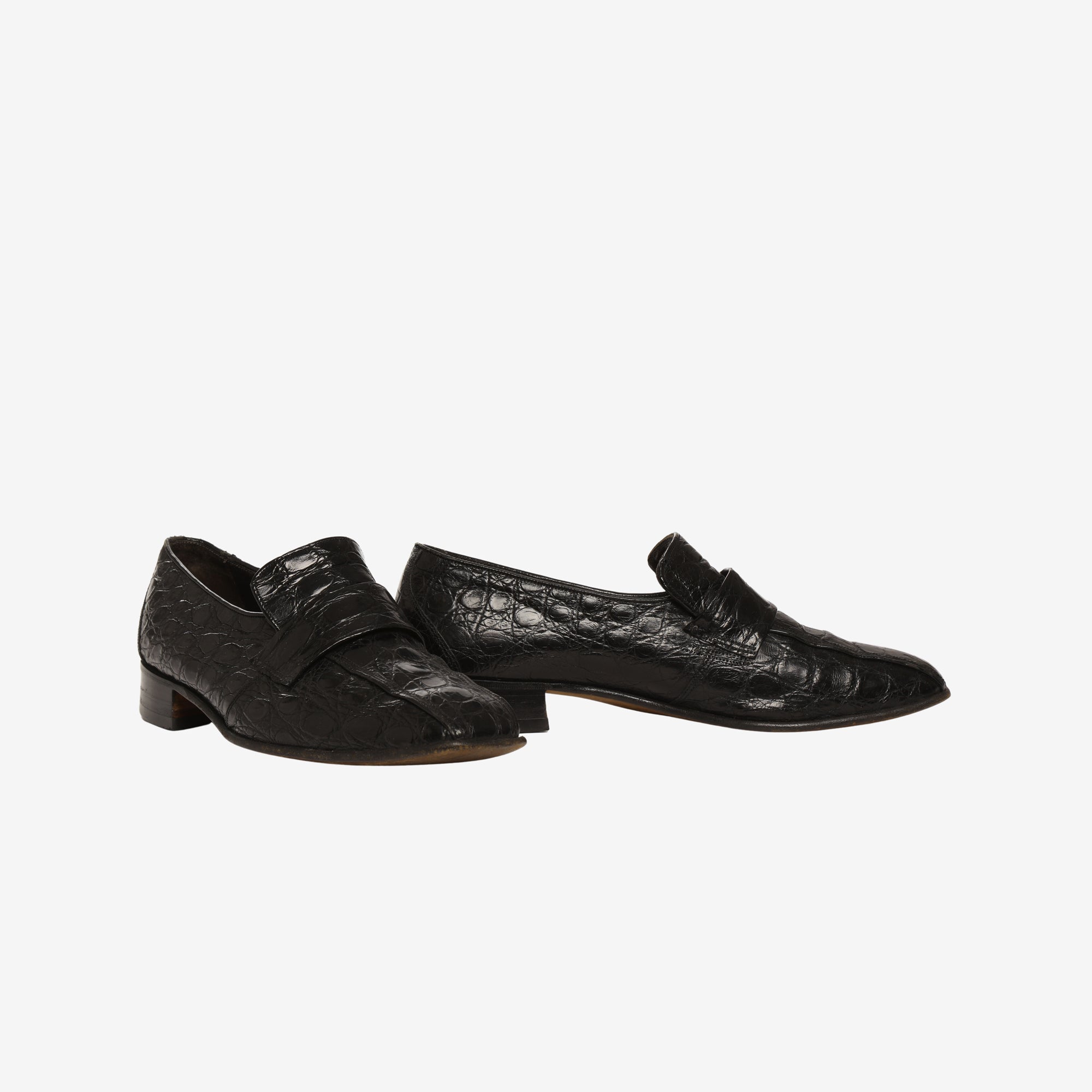 Vintage Crocodile Loafer