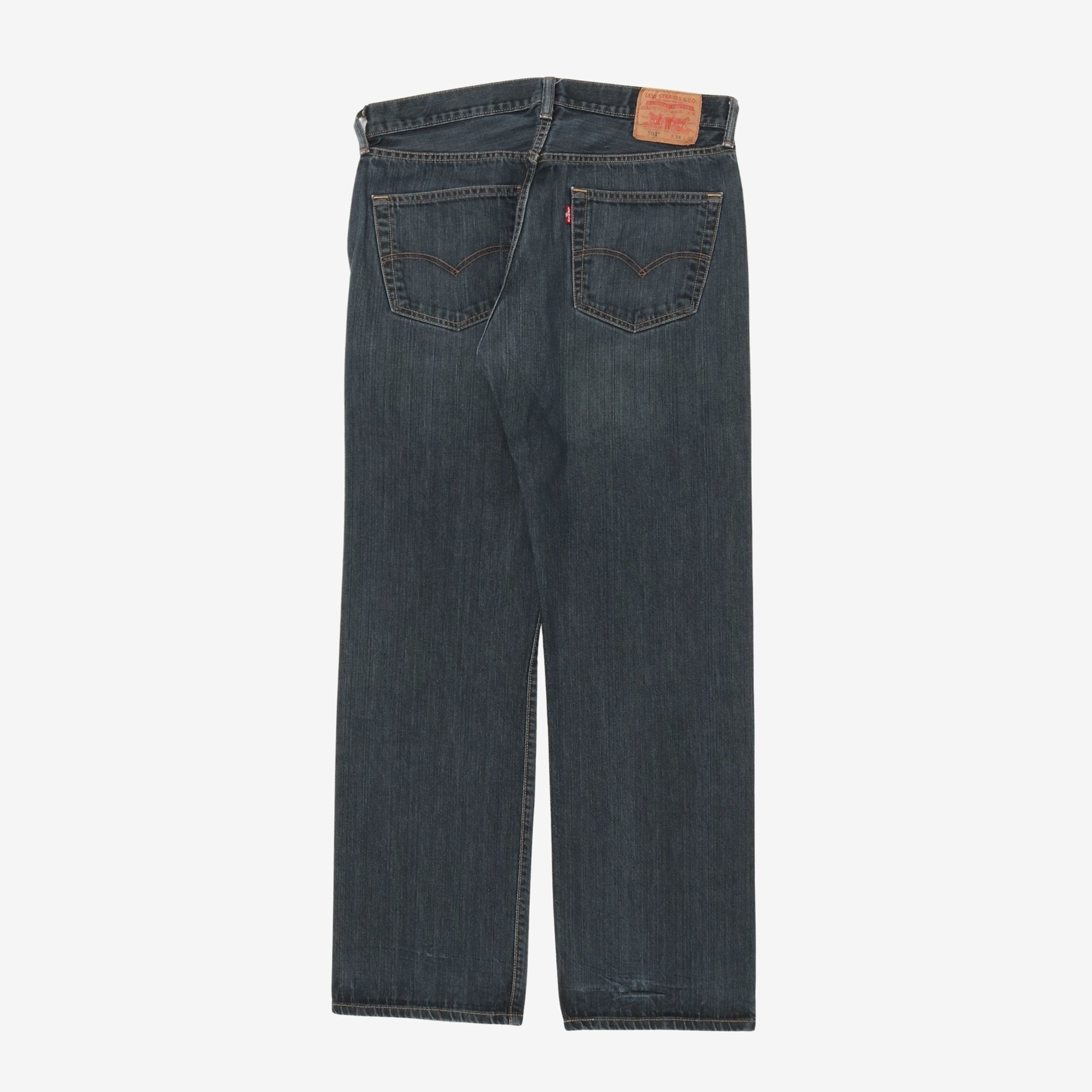 501 Straight Fit Denim (Mexico) (32W x 30.5L)