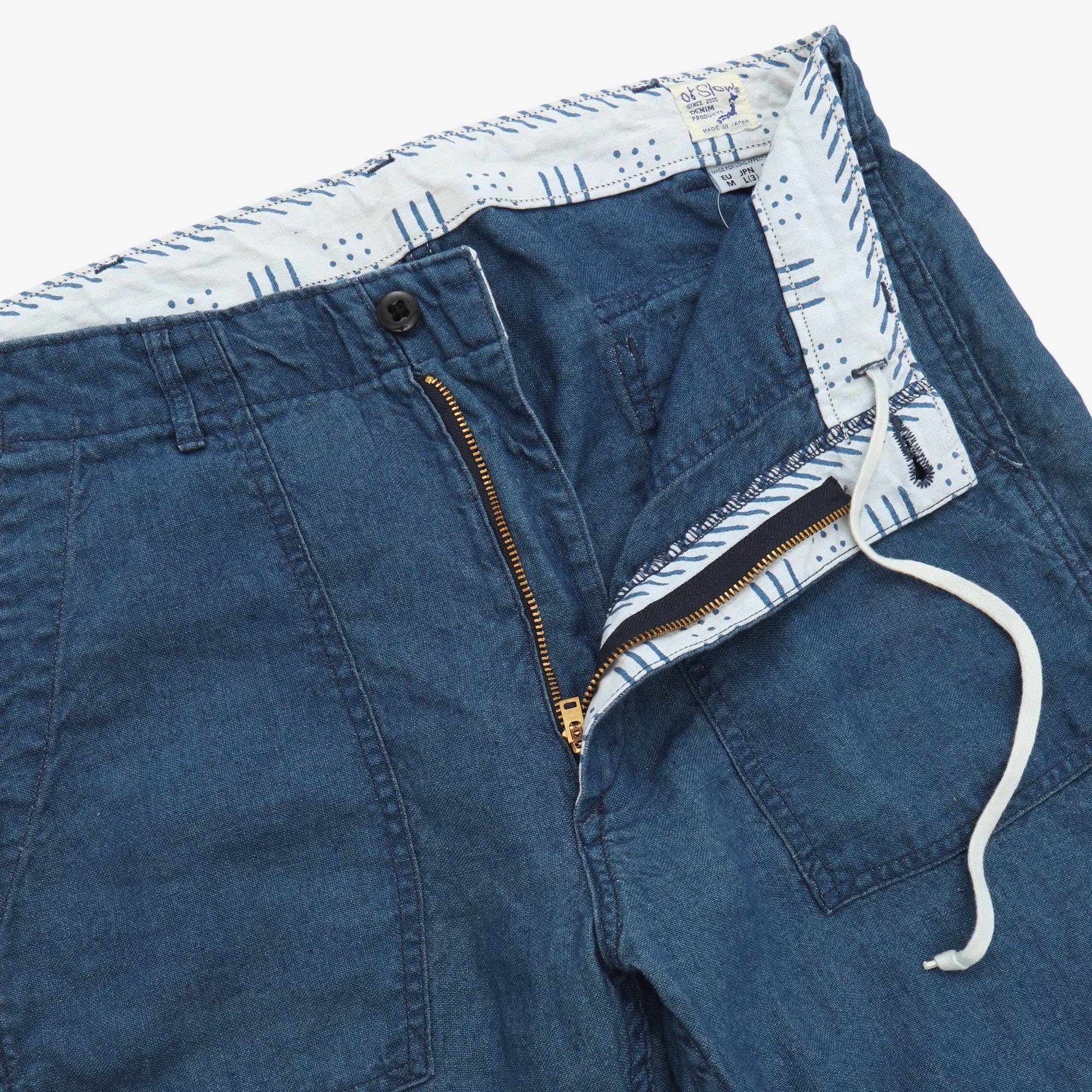 Linen Summer Fatigue Pants