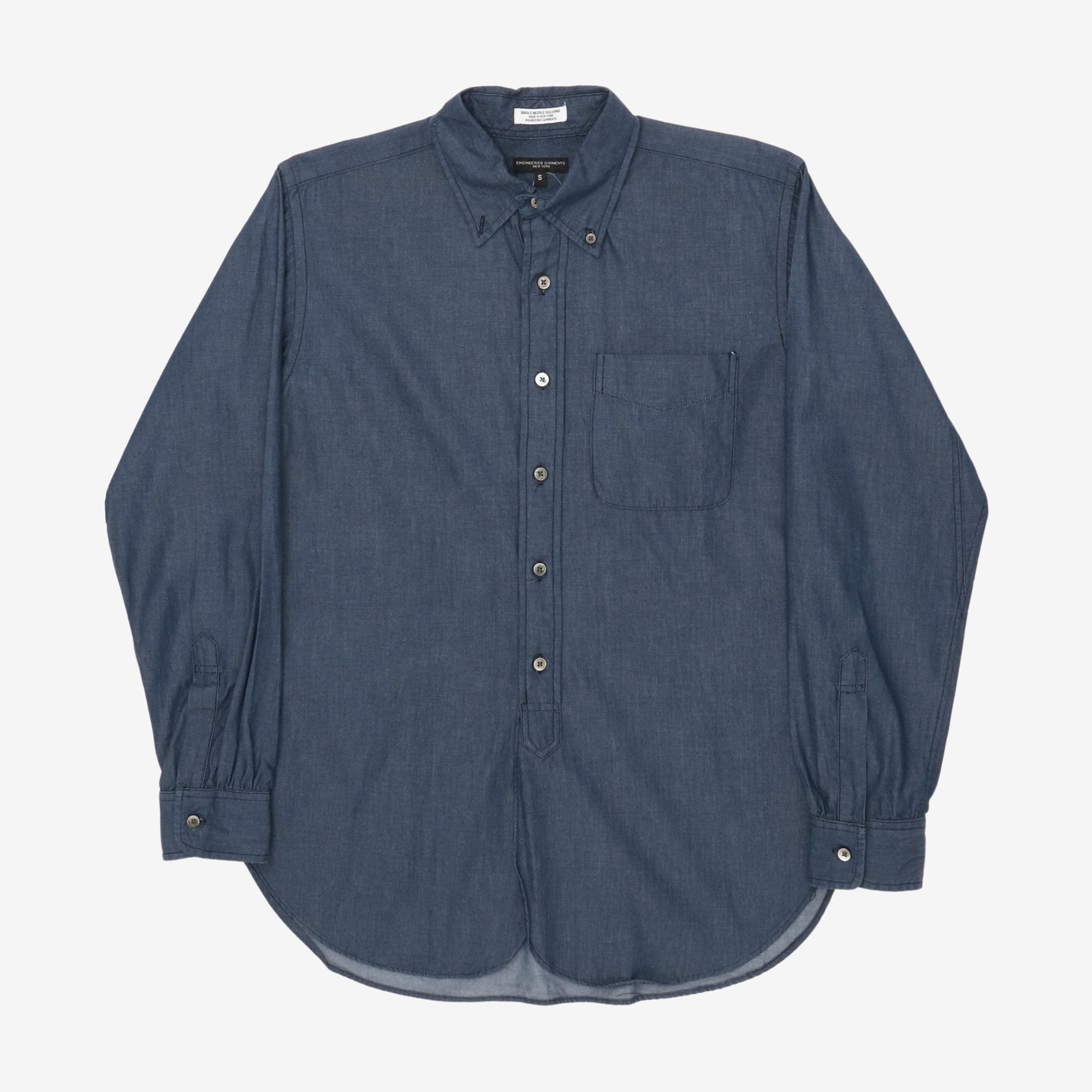 トップス ENGINEERED GARMENTS 19C BD Shirt Engineered Garments Denim 19th Century BD Shirt – Marrkt