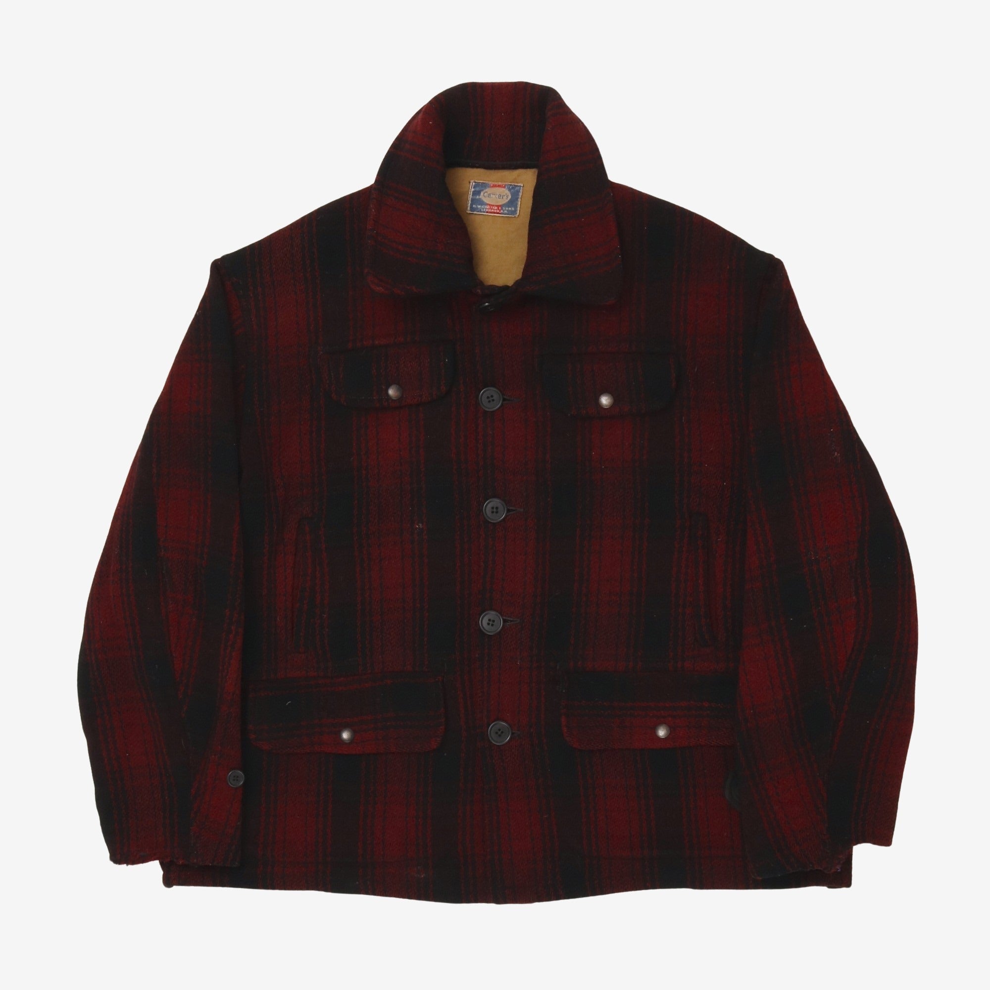 Vintage 1940s Wool Mackinaw Jacket