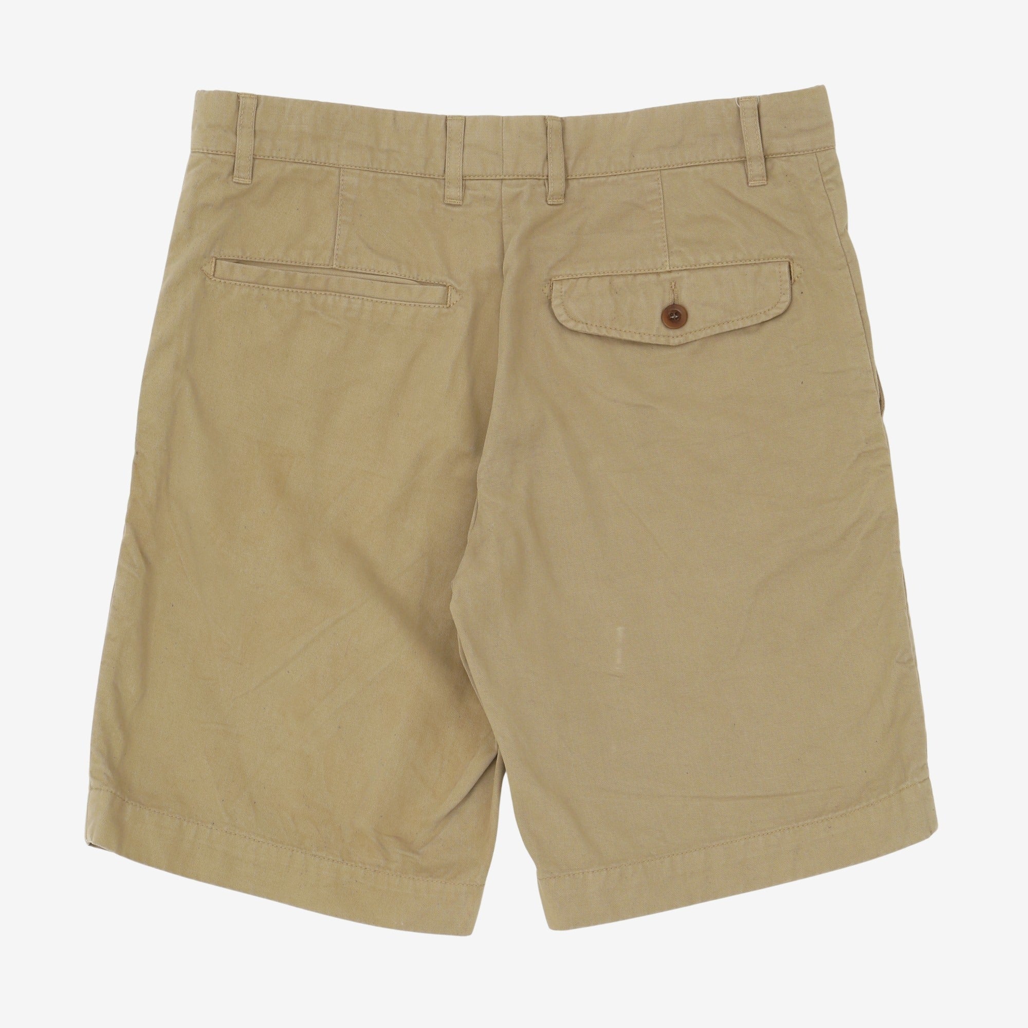 Cotton Twill Bermuda Shorts