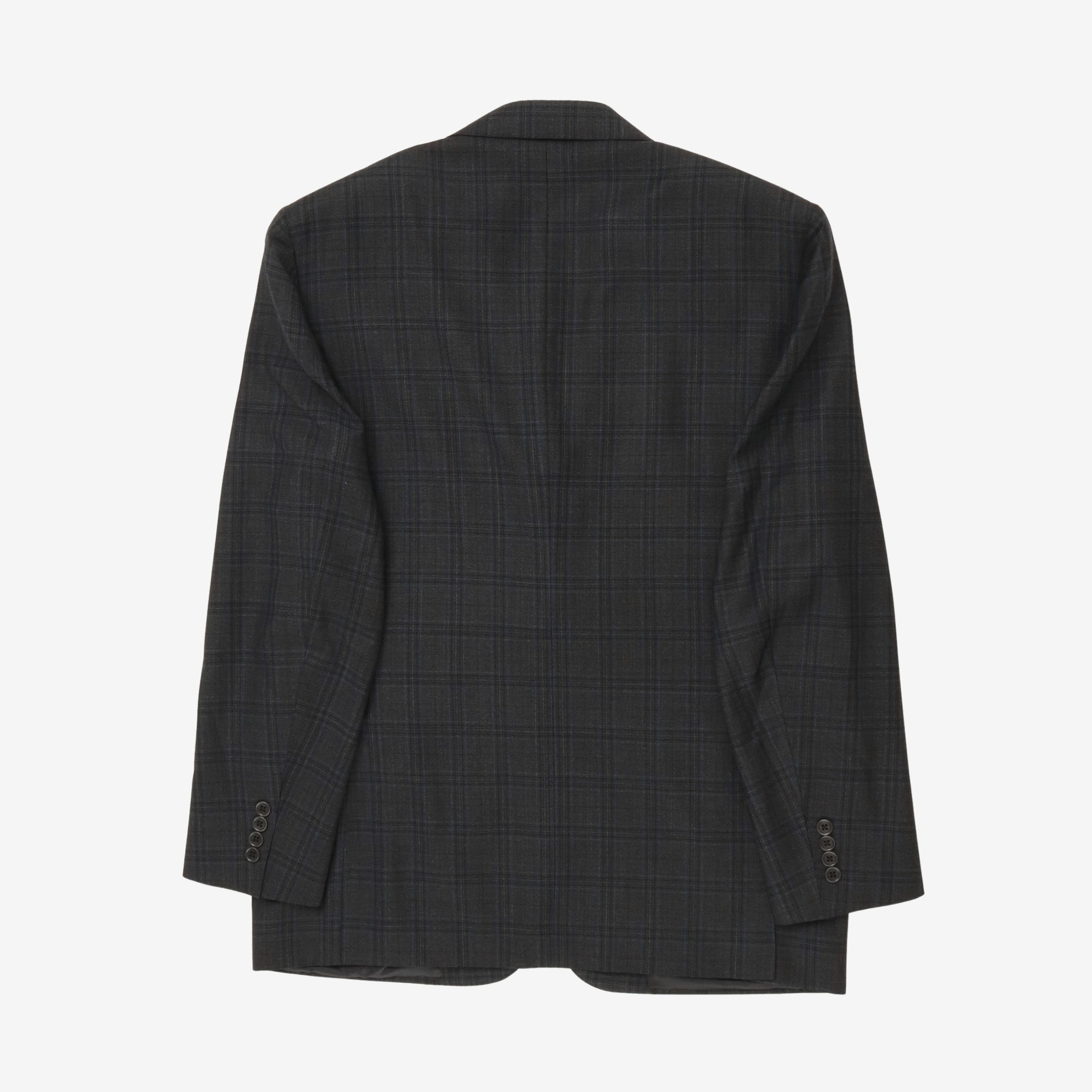 Wool Check Blazer