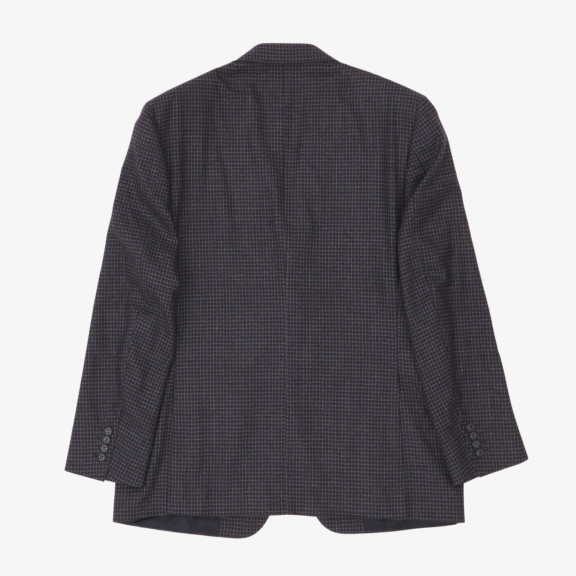 Wool Check Blazer
