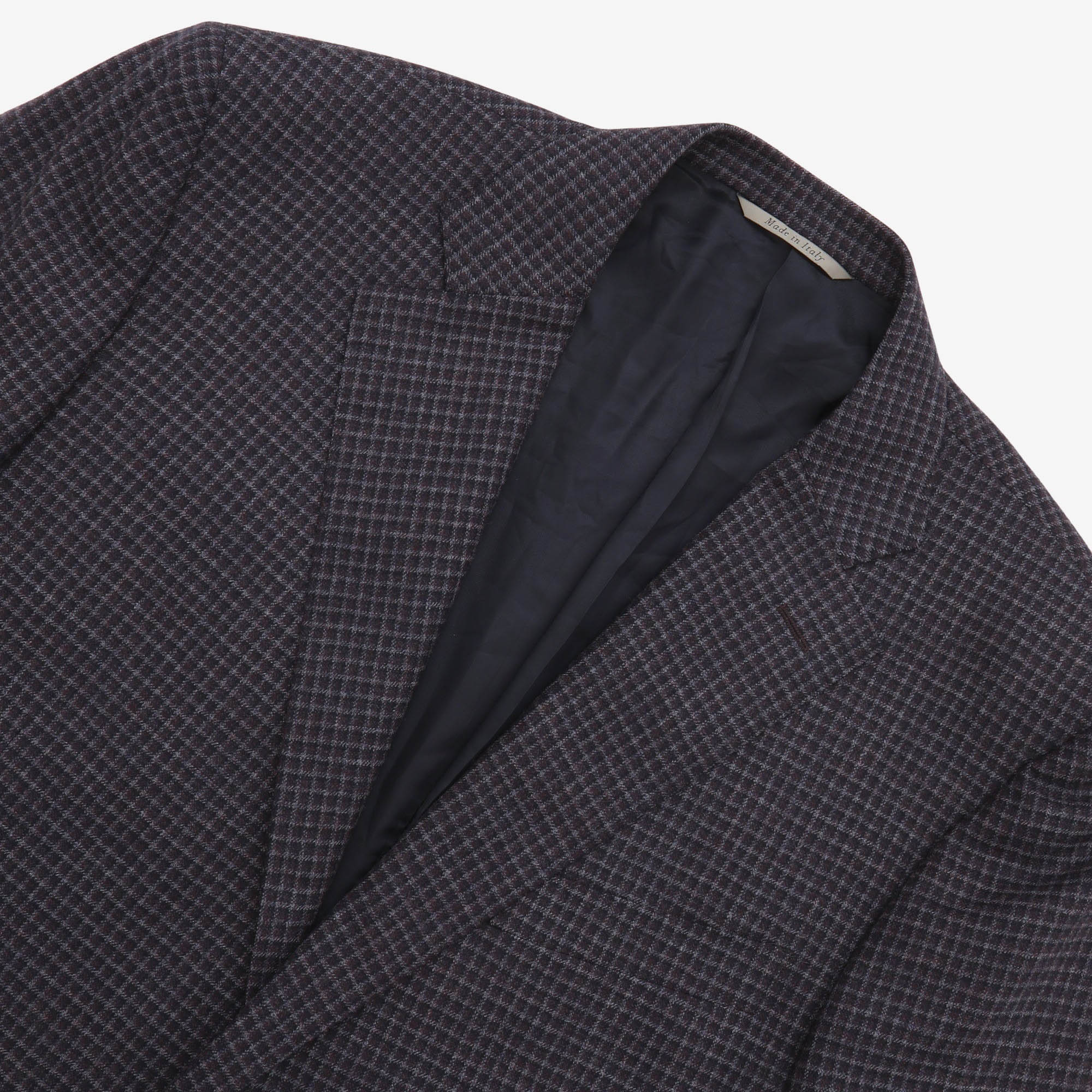 Wool Check Blazer