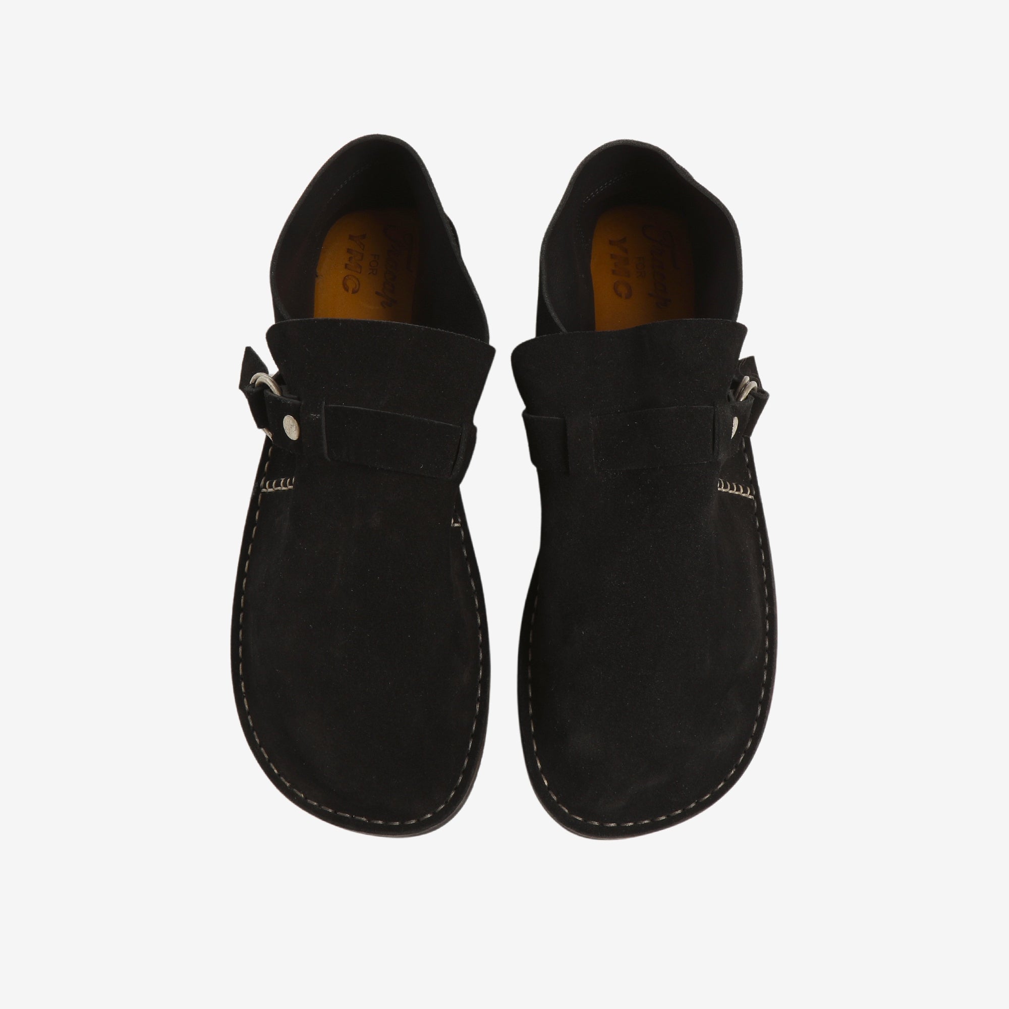 YMC Suede Buckle Shoes
