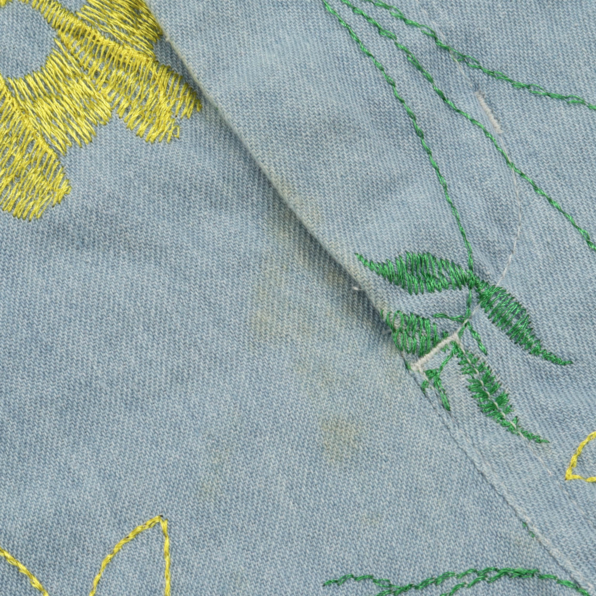 Embroidered Fatigue Shorts