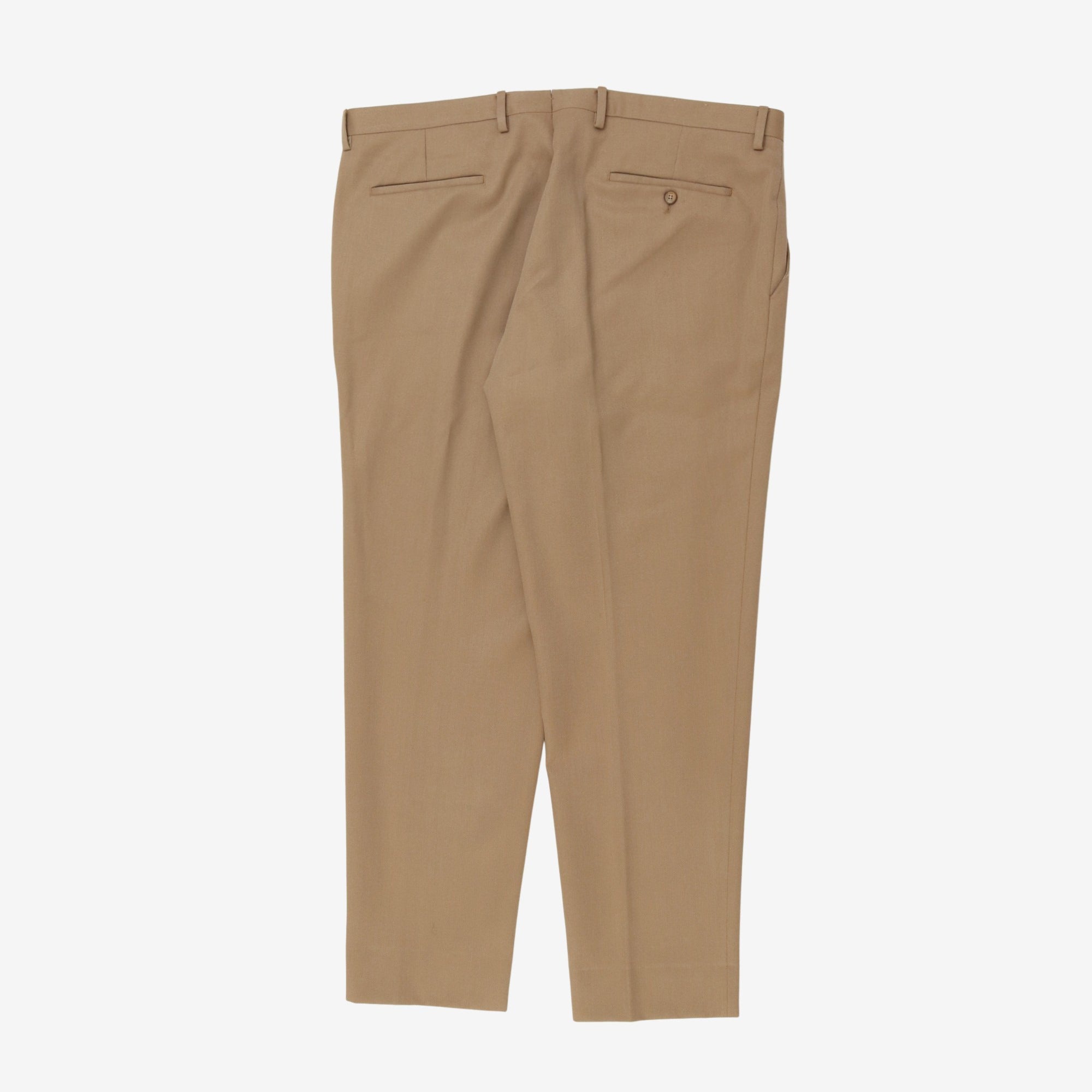 Twill Wool Trousers