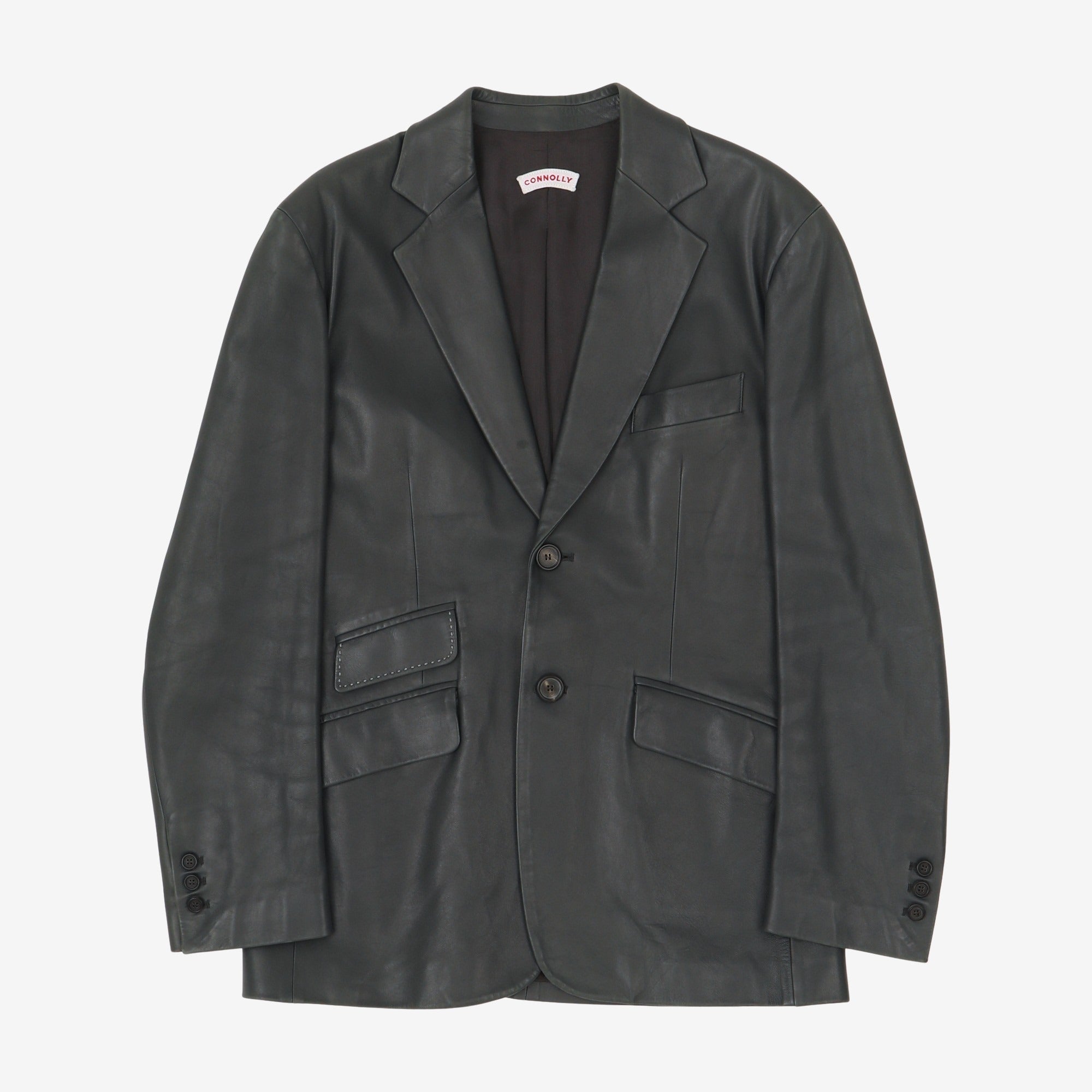 Vintage Leather Driving Jacket